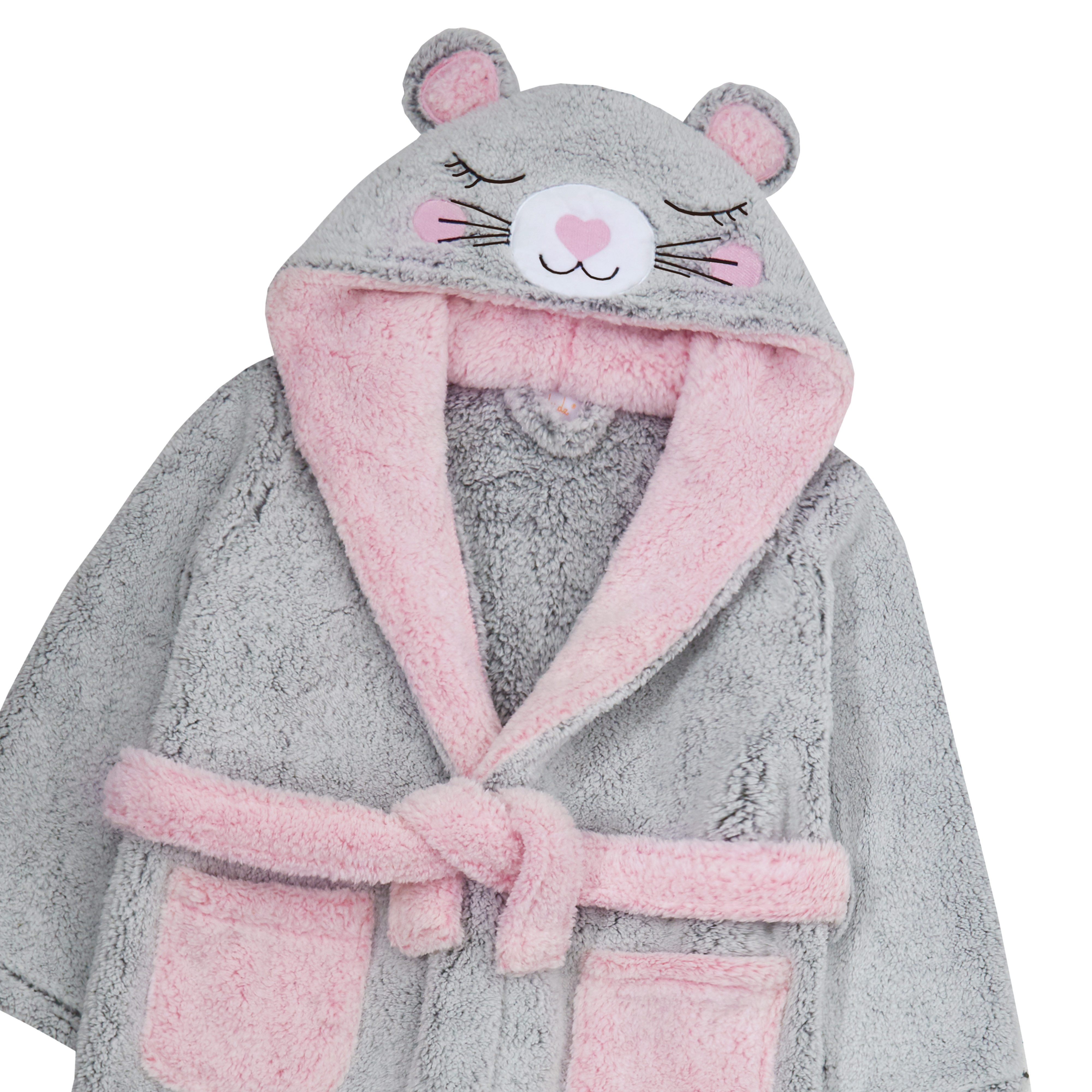 pink bunny dressing gown