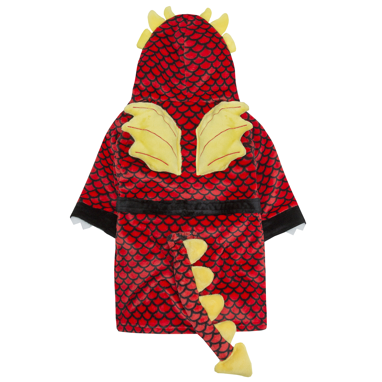 Boys Crocodile Lion Dinosaur Dressing Gown Robe Novelty Animal Dragon