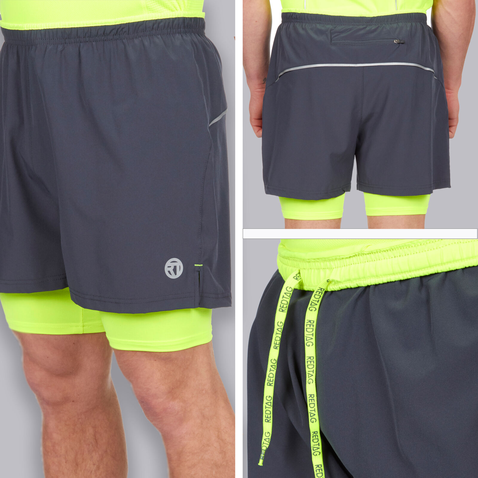 Taille: L Green 170-175CM Gaocheng Short de sport pour ...