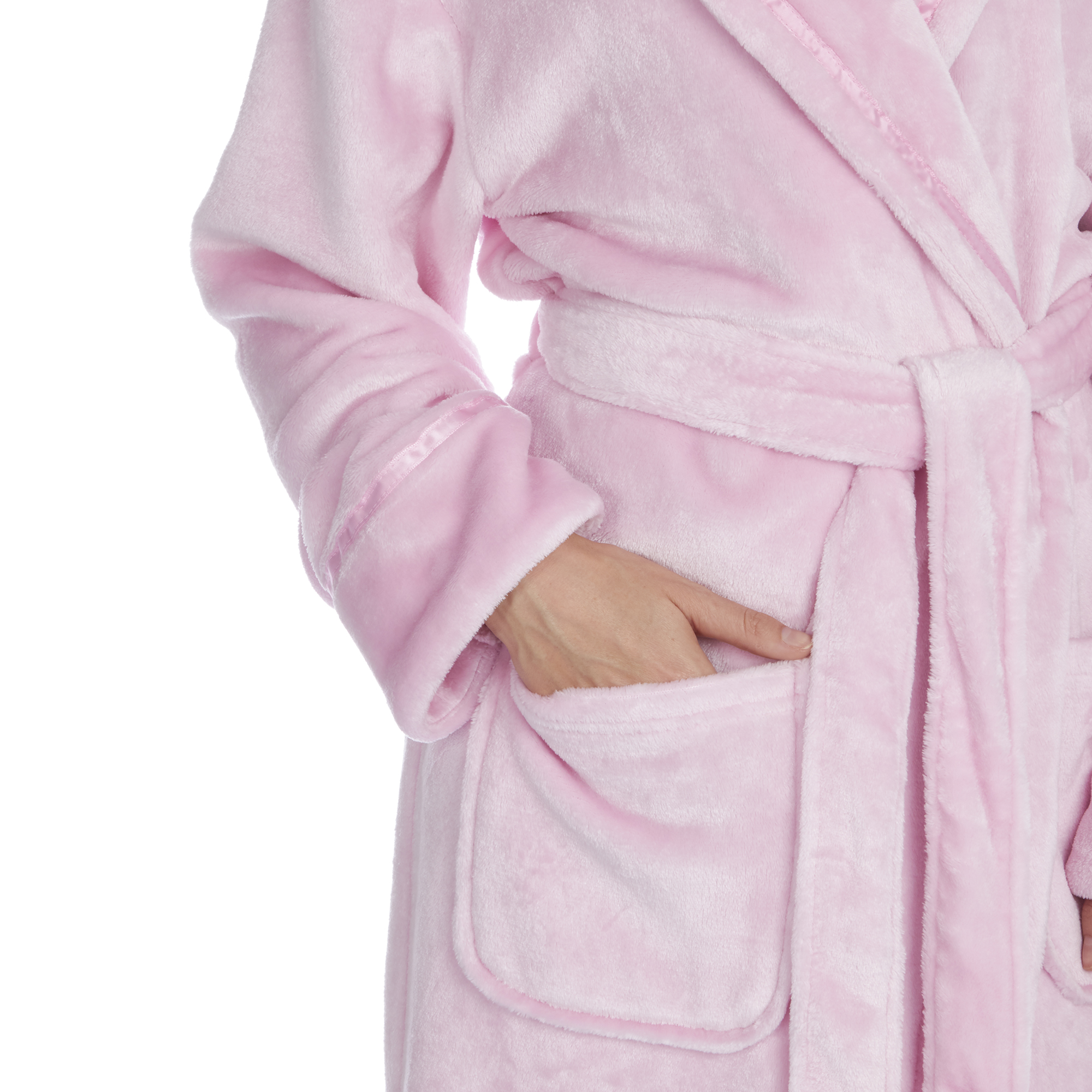 fluffy baby dressing gown
