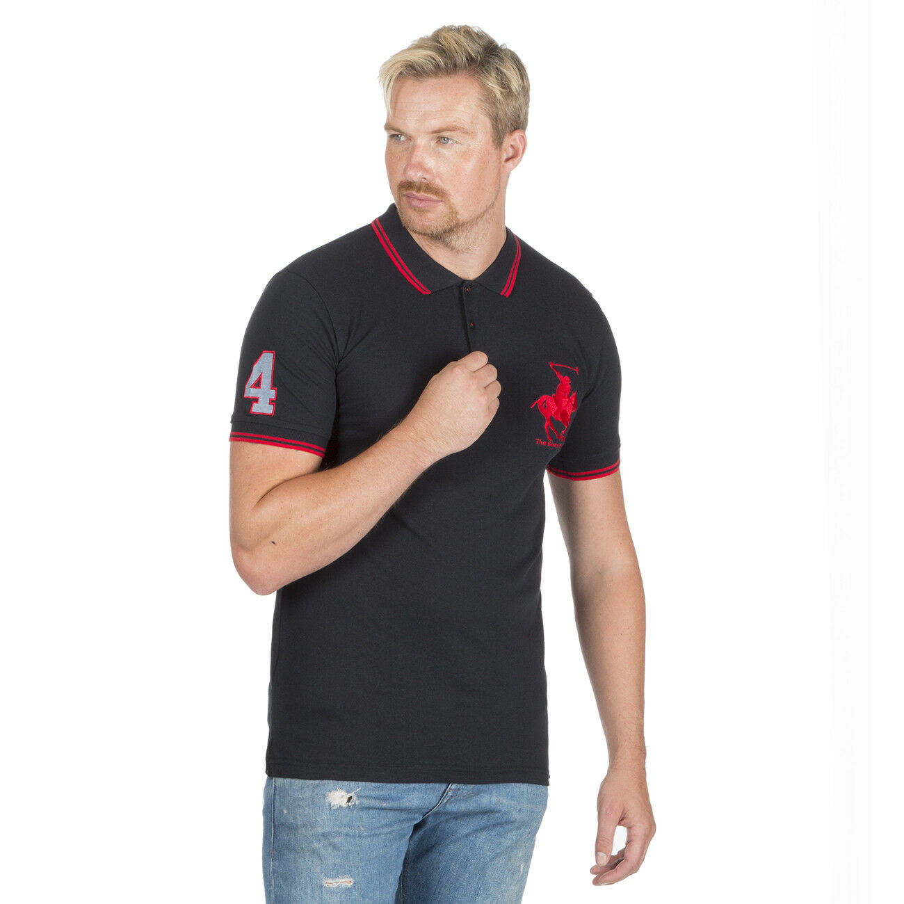 Mens Polo T-Shirts Polos Small Medium Large XL Short Sleeve Sale Clearance NEW - Picture 4 of 6