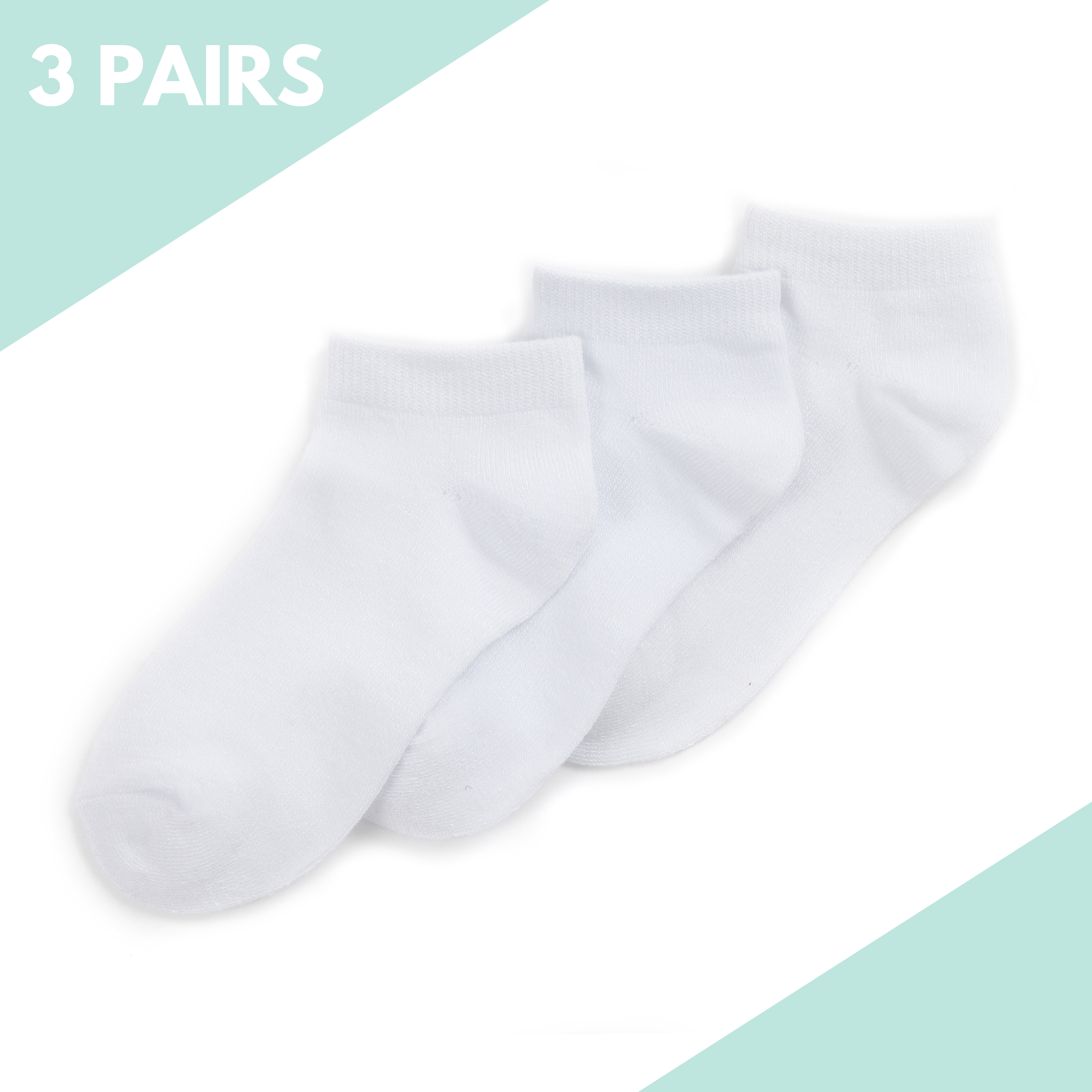 Kids Boys Girls Plain Bamboo Trainer Liner Ankle School Socks 9-12 12.5-3.5 4-6 - Picture 11 of 14