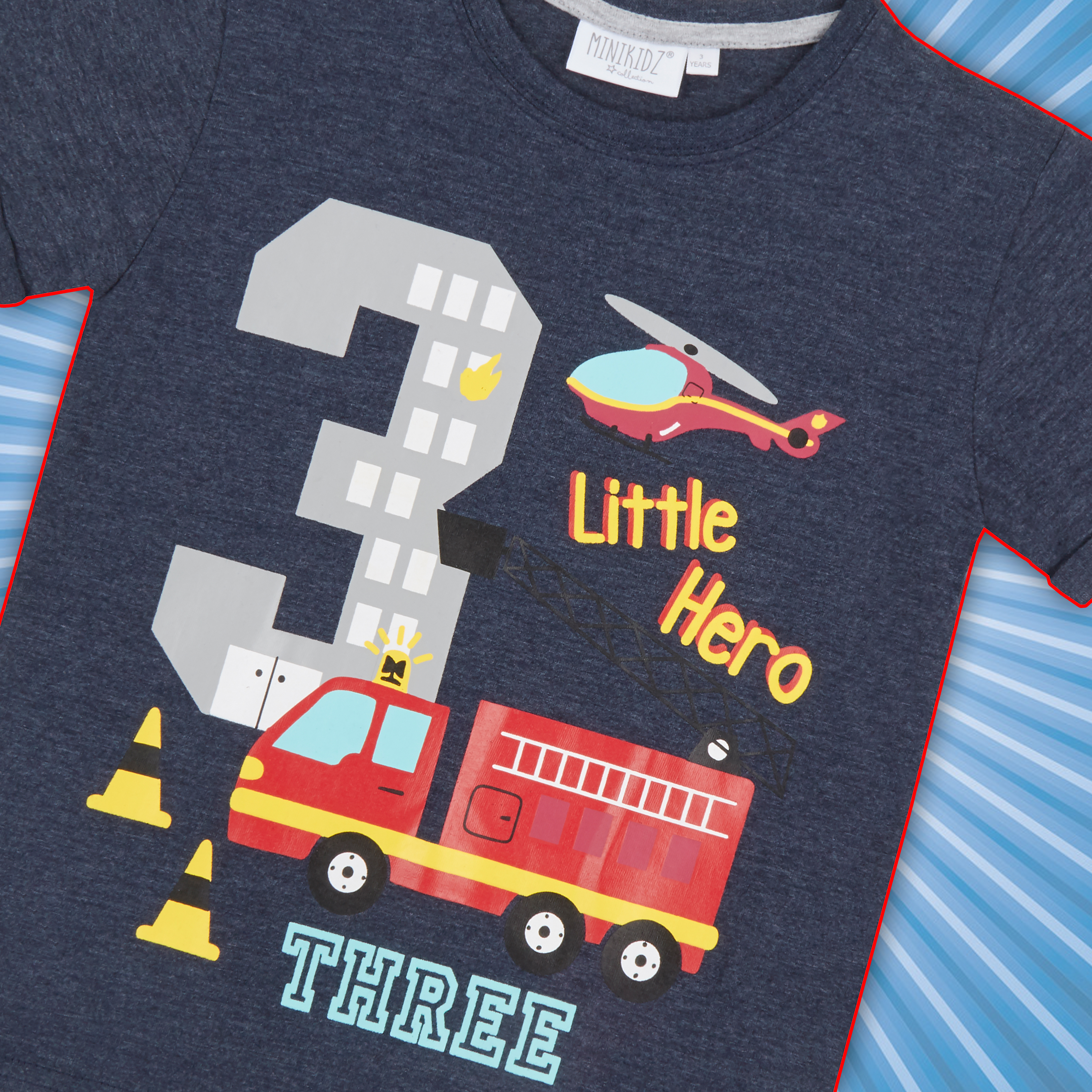 Niños Niños Niños Camiseta Cumpleaños Regalo Camiseta Impresa Edad 1-6 Mangas Cortas Camisa - Imagen 8 de 49