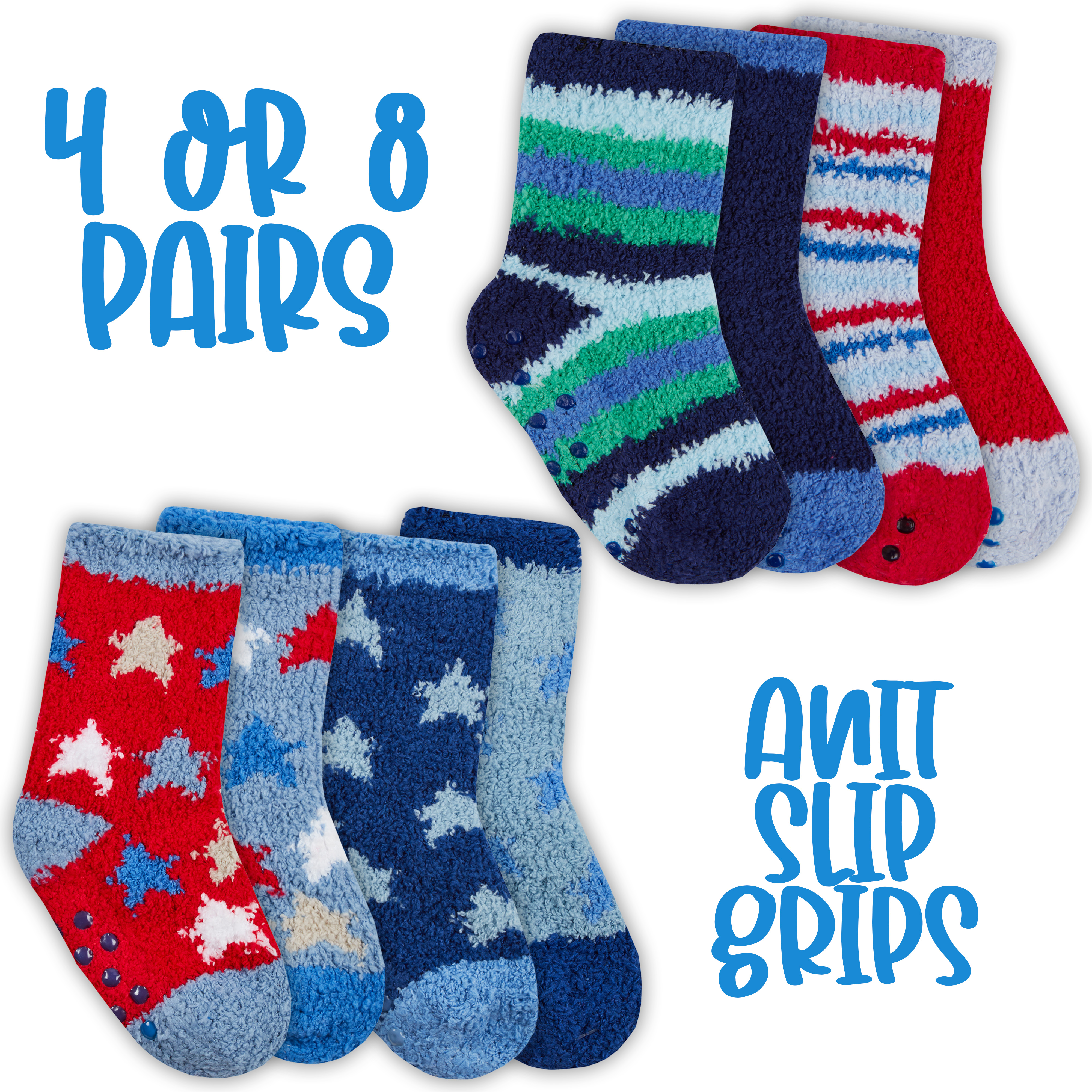 infant socks with rubber grips