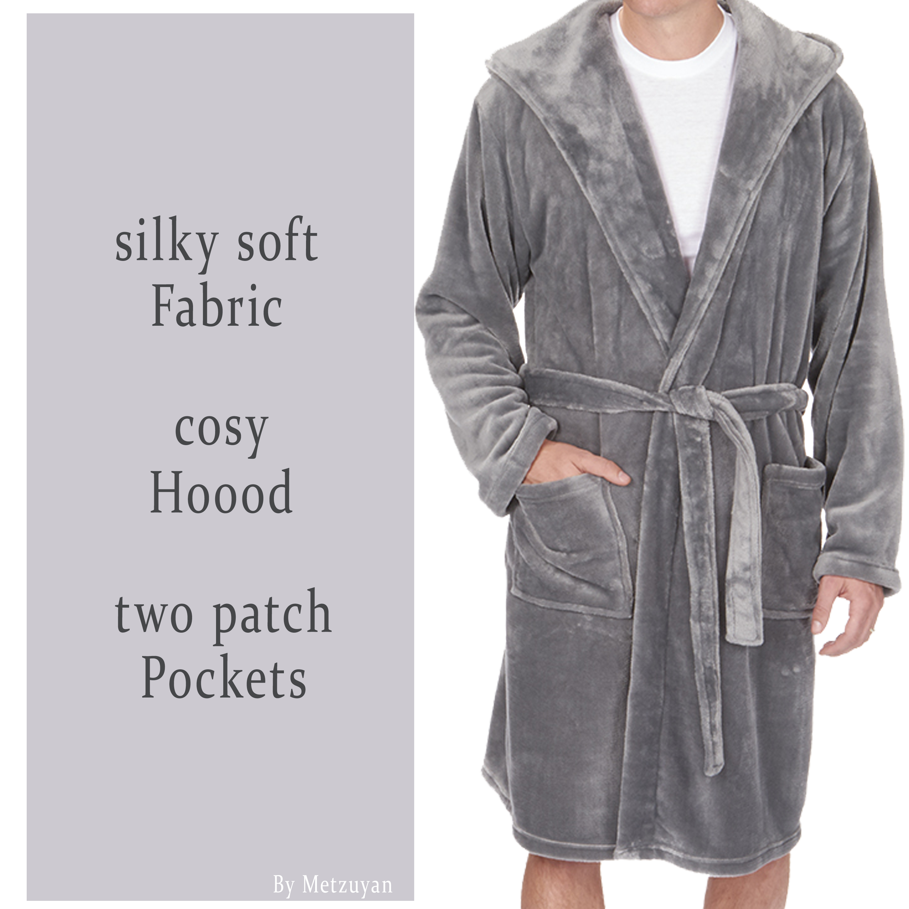 Luxury Mens Ultra Soft Fleece Dressing Gown 3XL 4XL 5XL Shimmer Plain King Size eBay