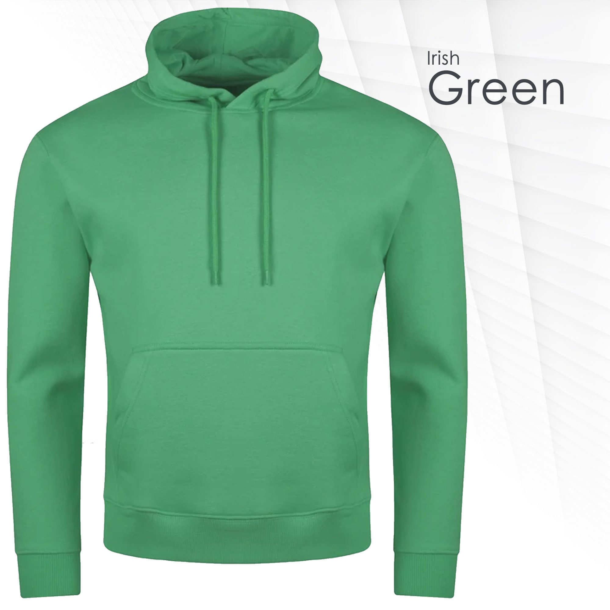 Mens Plain Hooded Sweatshirt Pullover Hoodie Adult Fleece Long Sleeved Sportwear