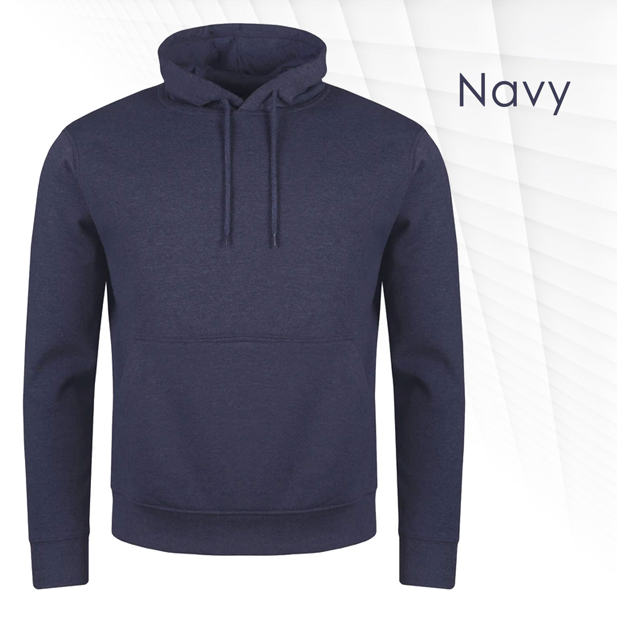 Mens Plain Hooded Sweatshirt Pullover Hoodie Adult Fleece Long Sleeved Sportwear - Picture 9 of 38