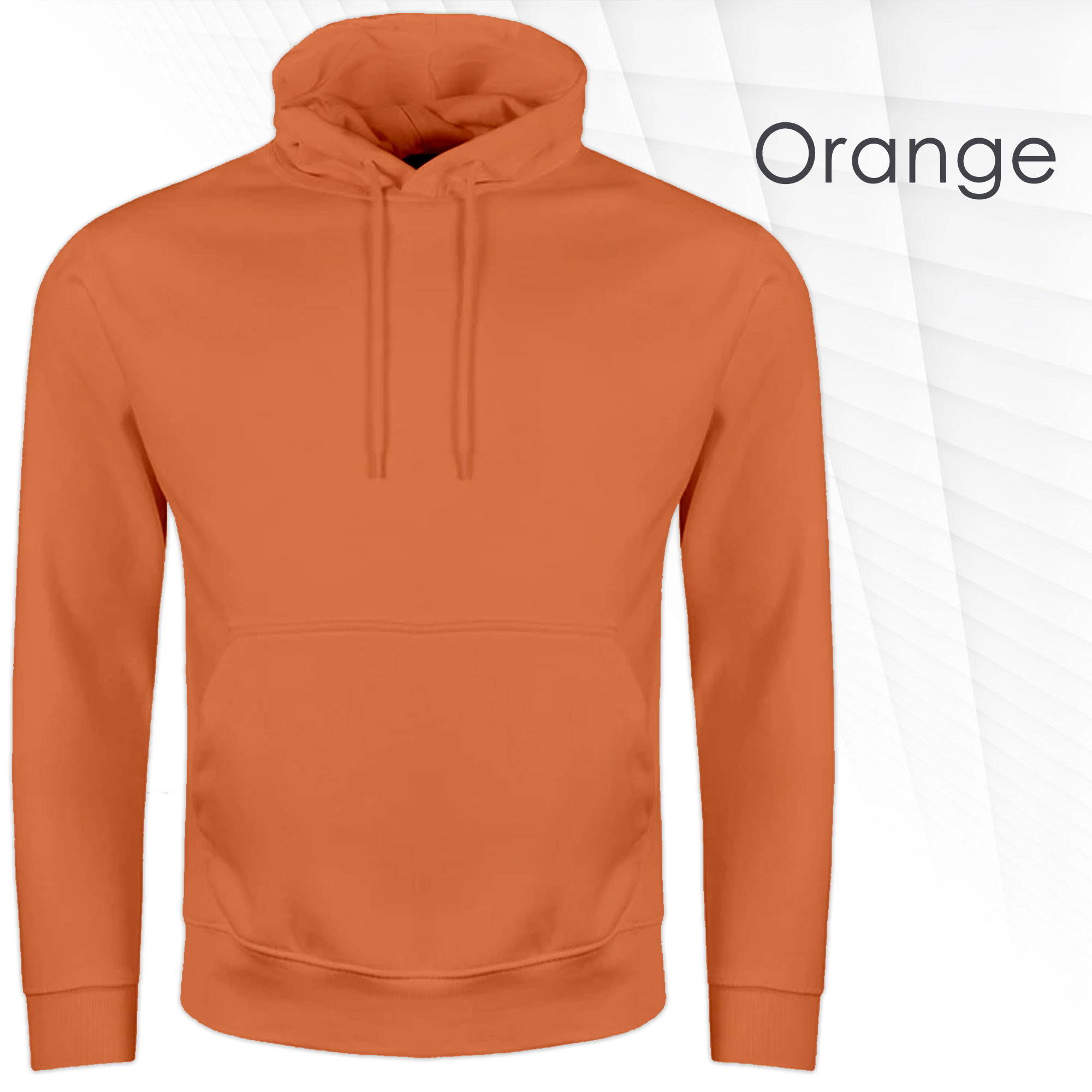 Mens Plain Hooded Sweatshirt Pullover Hoodie Adult Fleece Long Sleeved Sportwear - Picture 15 of 38