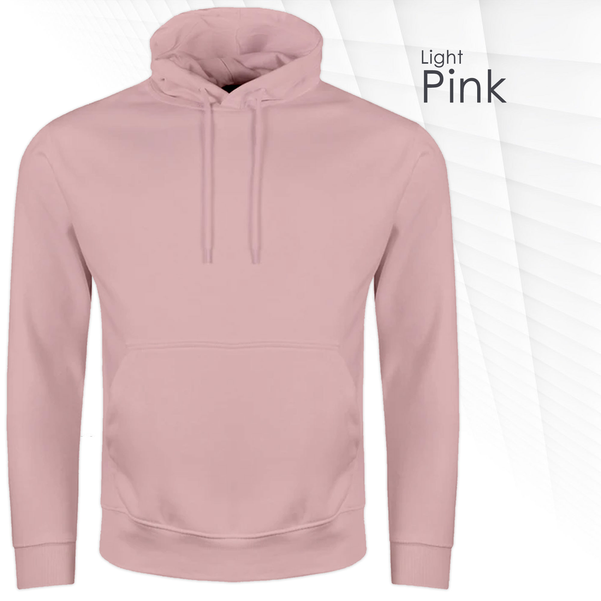 Mens Plain Hooded Sweatshirt Pullover Hoodie Adult Fleece Long Sleeved Sportwear - Picture 19 of 38