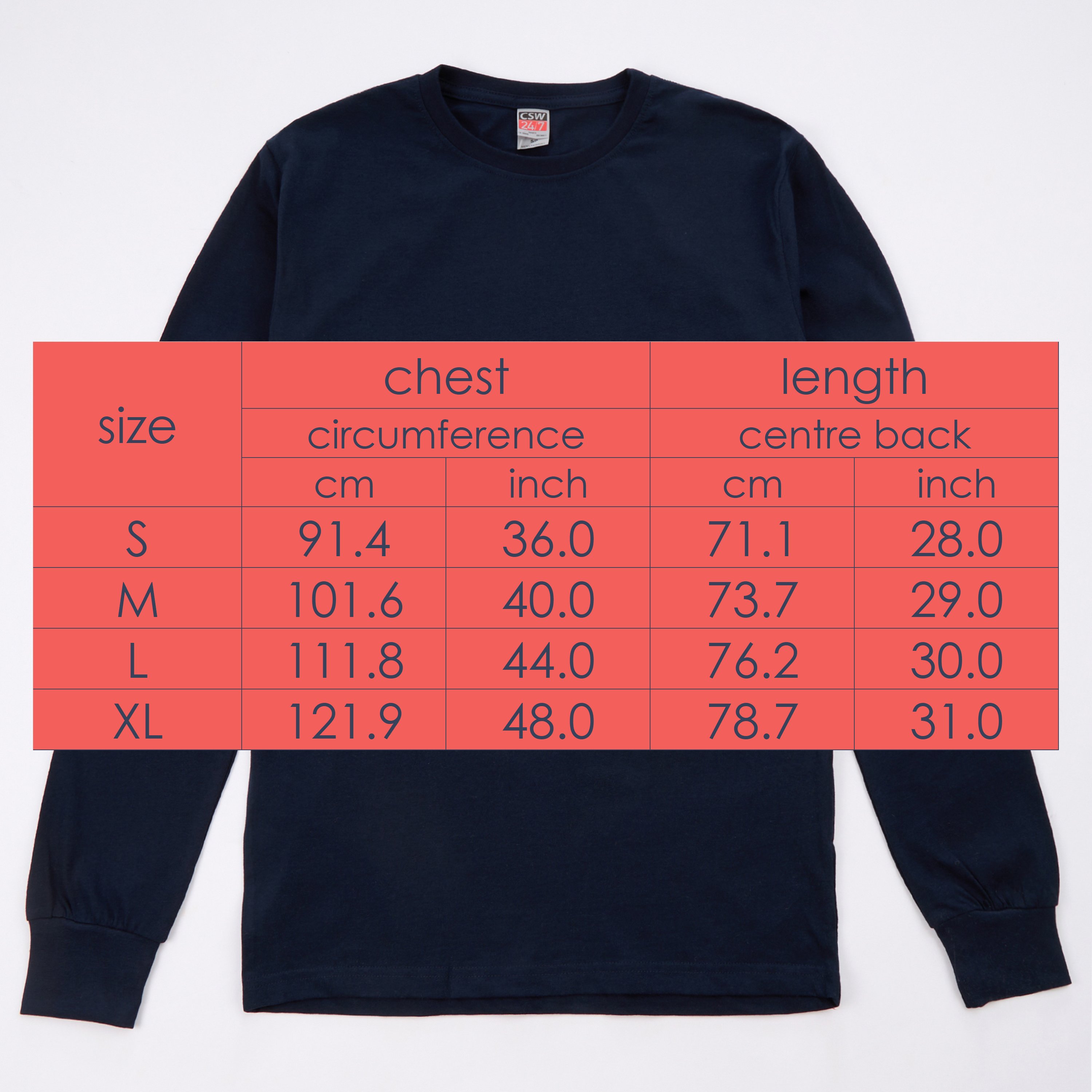 Mens 5 Pack Long Sleeved Top 100% Cotton T-shirt Multibuy Multipack Top S M L XL - Picture 16 of 21