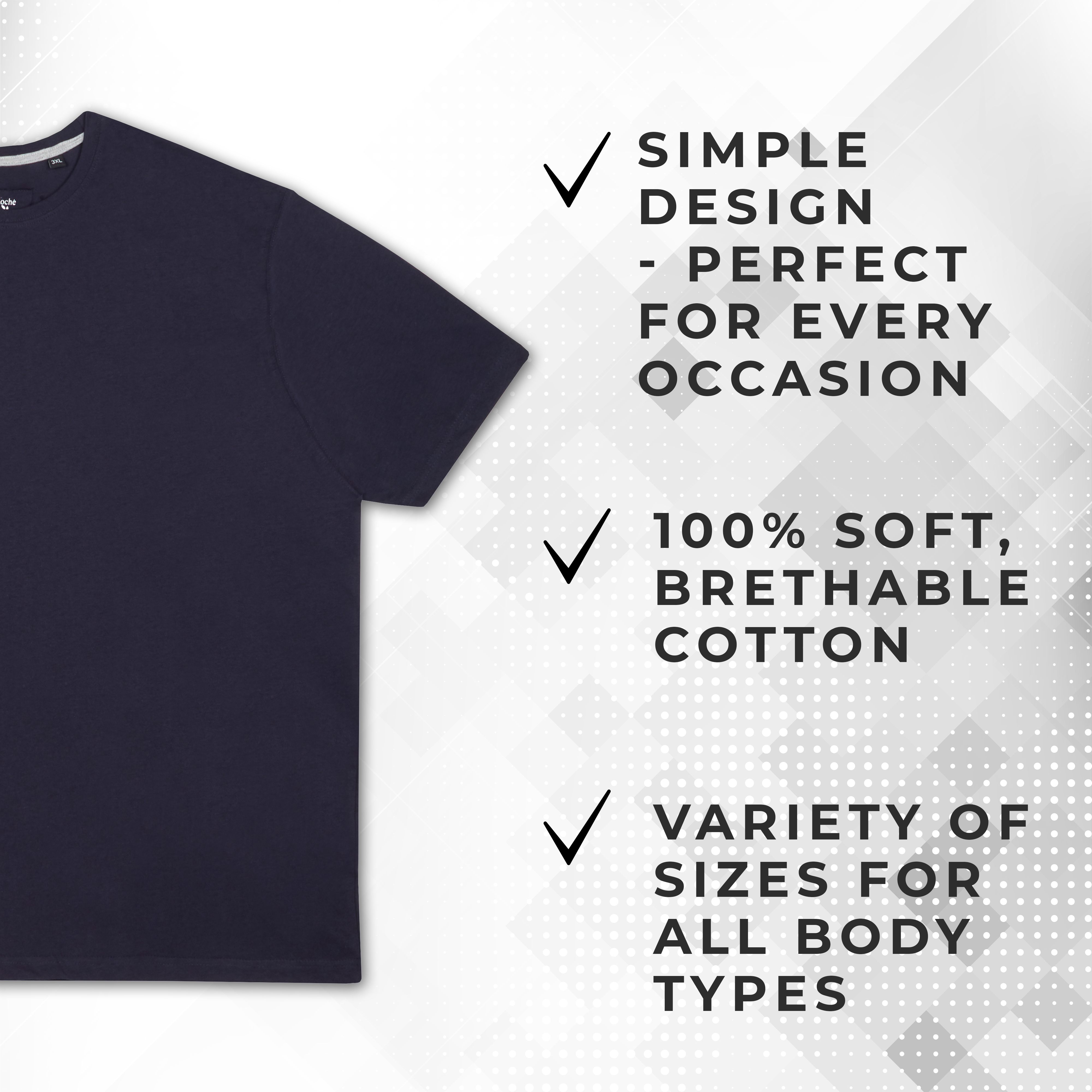 Mens T-Shirt Size 3XL main image 1