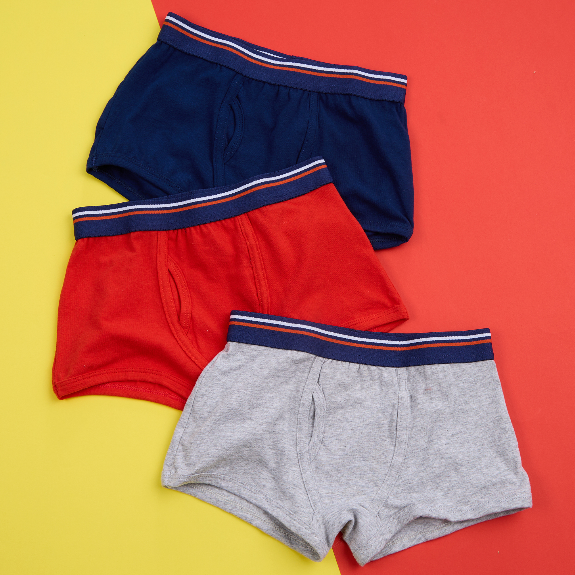 Kids Boys 3 Pairs Underwear Trunks Cotton Rich Boxer Pants Camo Space 7-13 Years - Picture 9 of 19