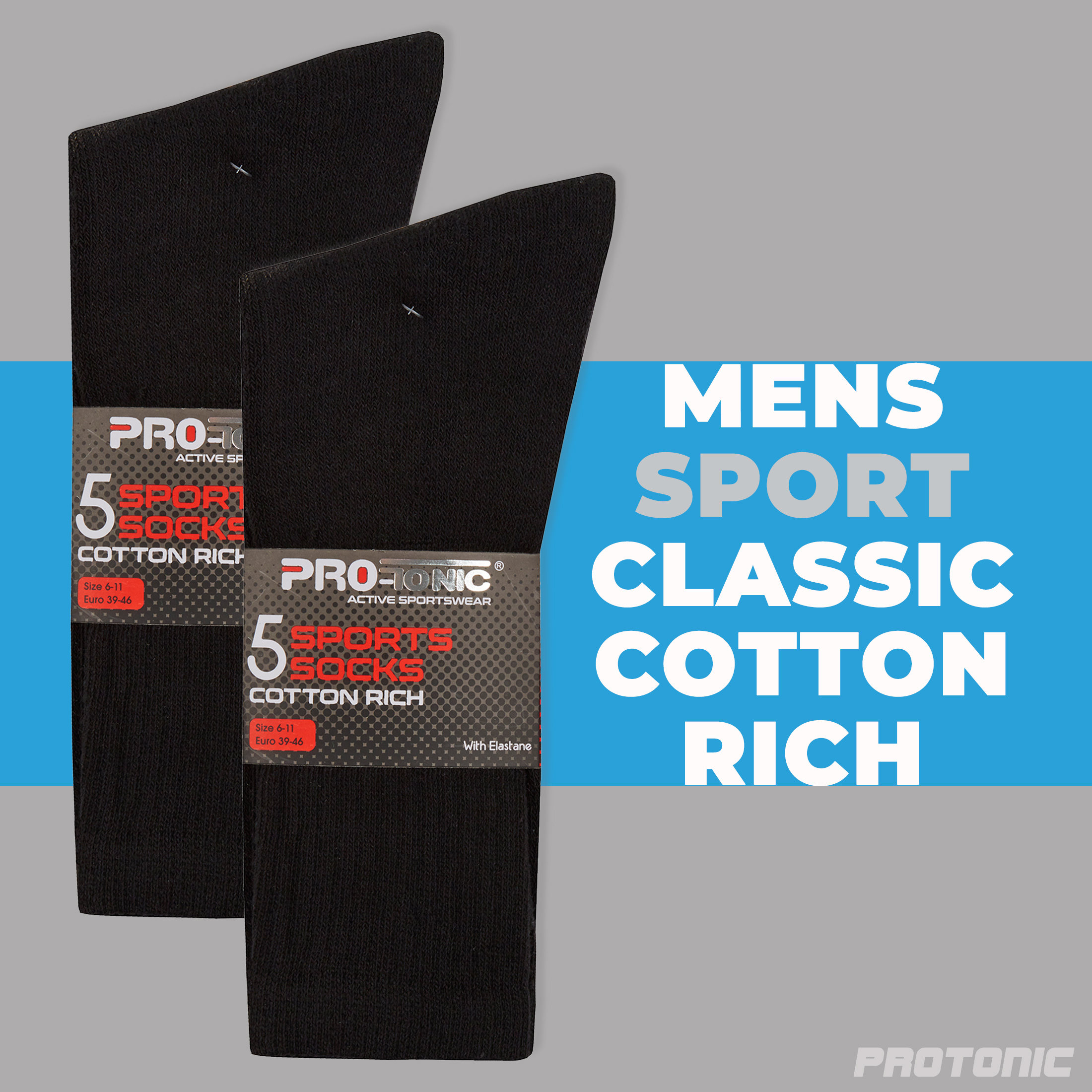 show original title Details about   5 X Man Socks Cotton Sports Sport Black One Socks Sizes 39-45 