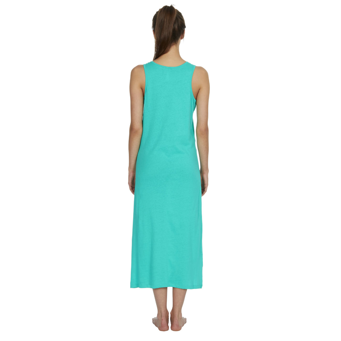 maxi dress with tshirt