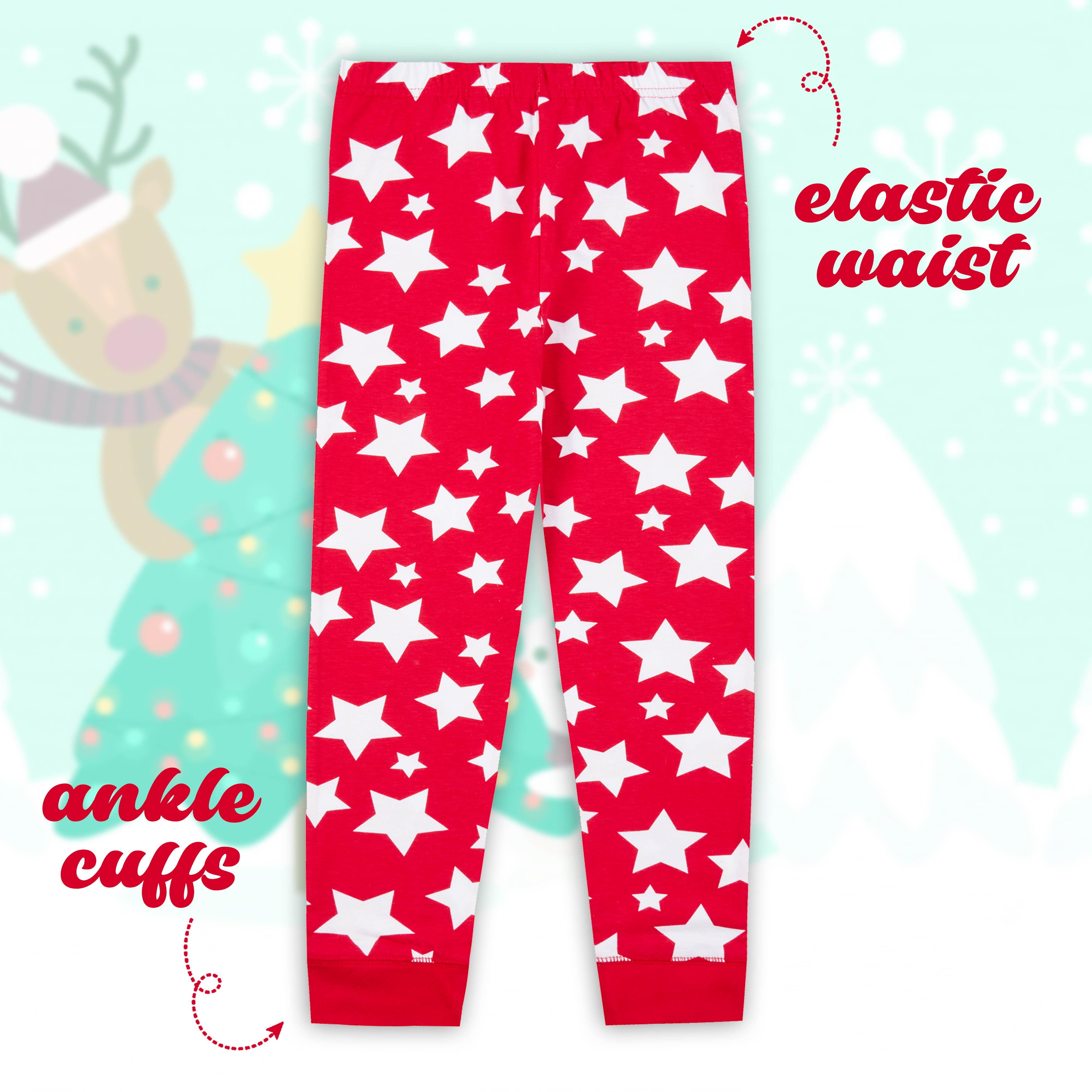 Kids Childs Boys Girls 100 Cotton Christmas Pj Set Xmas Pyjamas Festive Pj S Uk Ebay