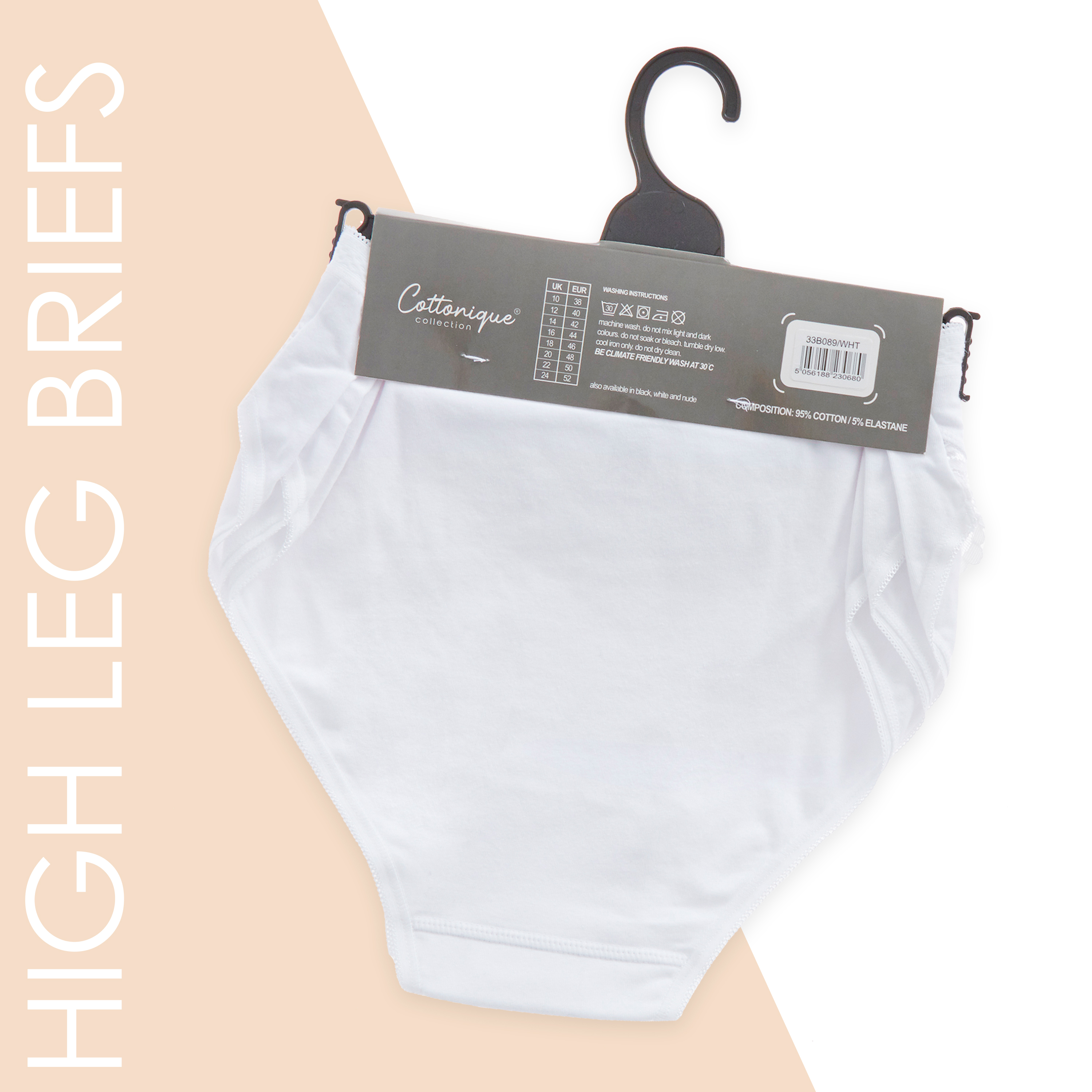 3 pack cotton knickers Color grey - RESERVED - WU994-85X