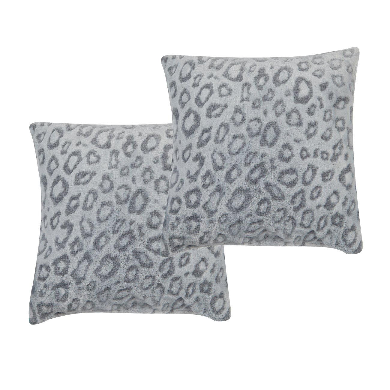 Luxury Super Soft Fleece Animal Print Cushion Cover Bed Living Room