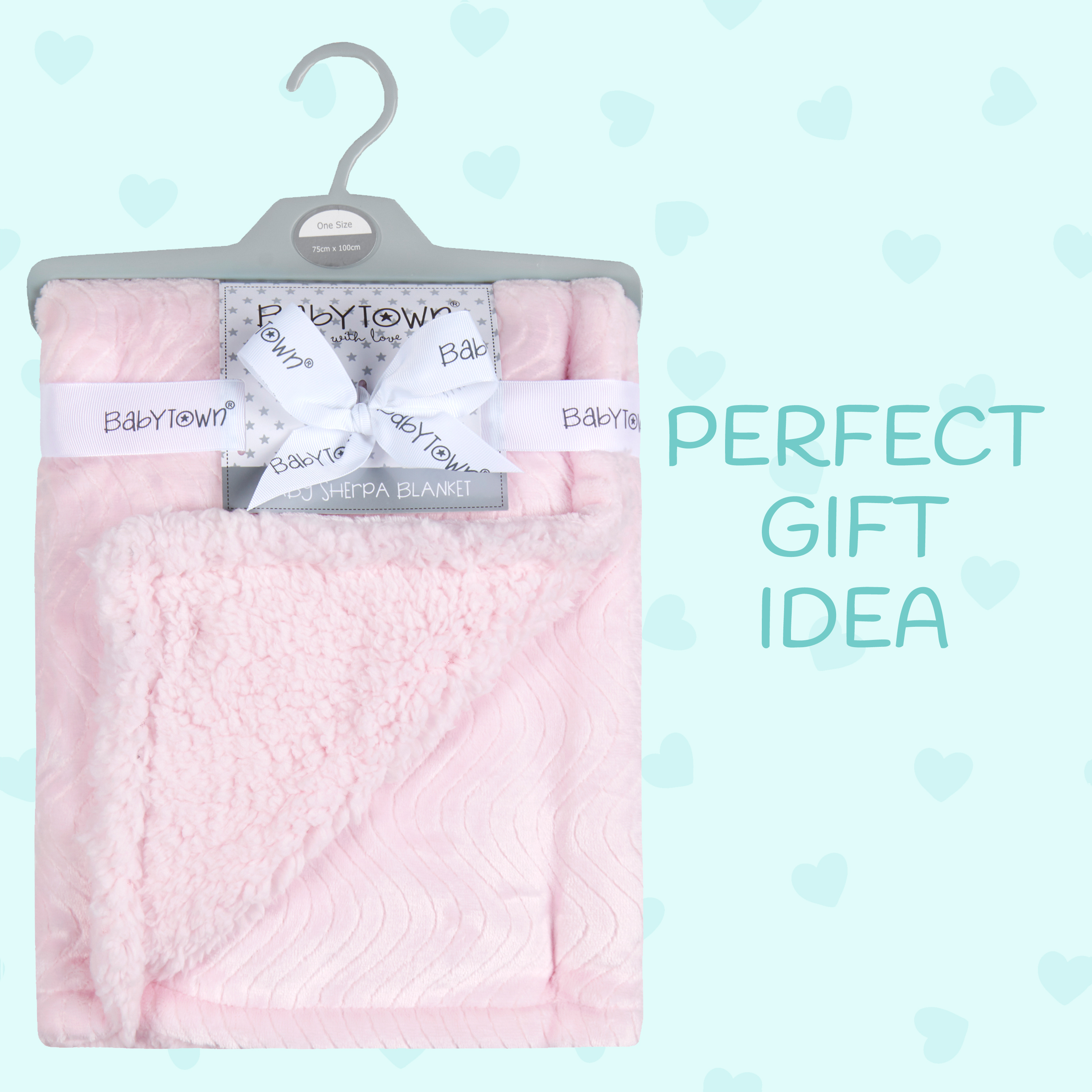 Baby Boys Girls Soft Blanket Pram Cot Moses Basket Crib Wrap Fleece Warm Gift - Picture 6 of 9