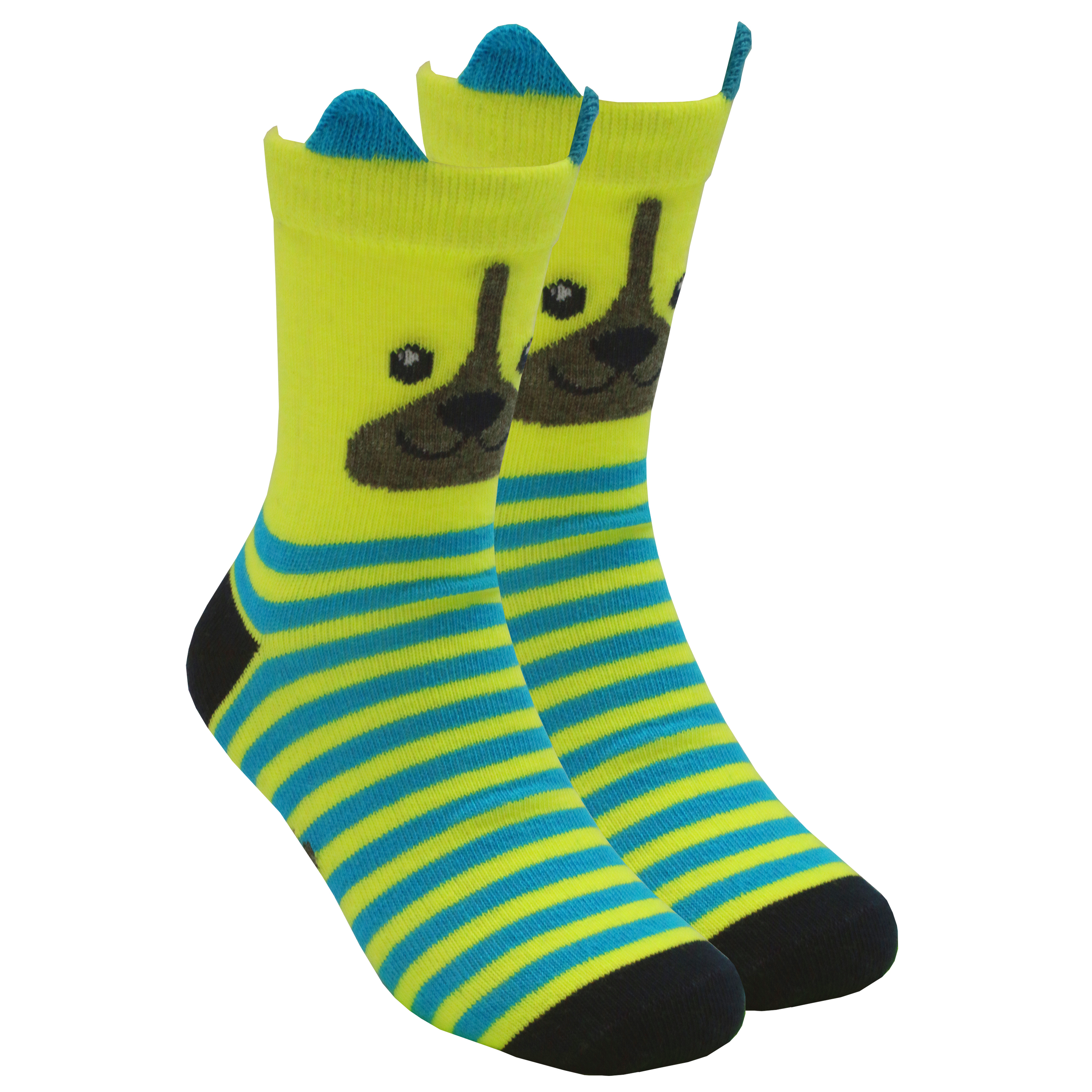 Niños Monstruos Lindos Coloridos Divertidos Extraños Geniales Calcetines Novedad Algodón Orejas Ricas 6-3.5 - Imagen 46 de 56