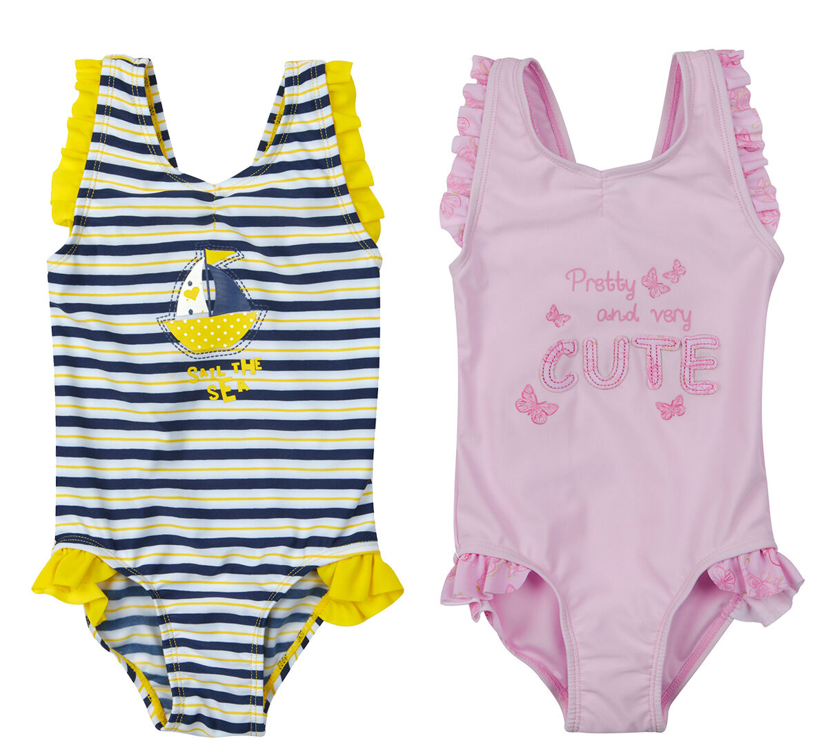 Baby Girls One Piece Swimming Pool Beach Costume Swimsuit 12 18 24