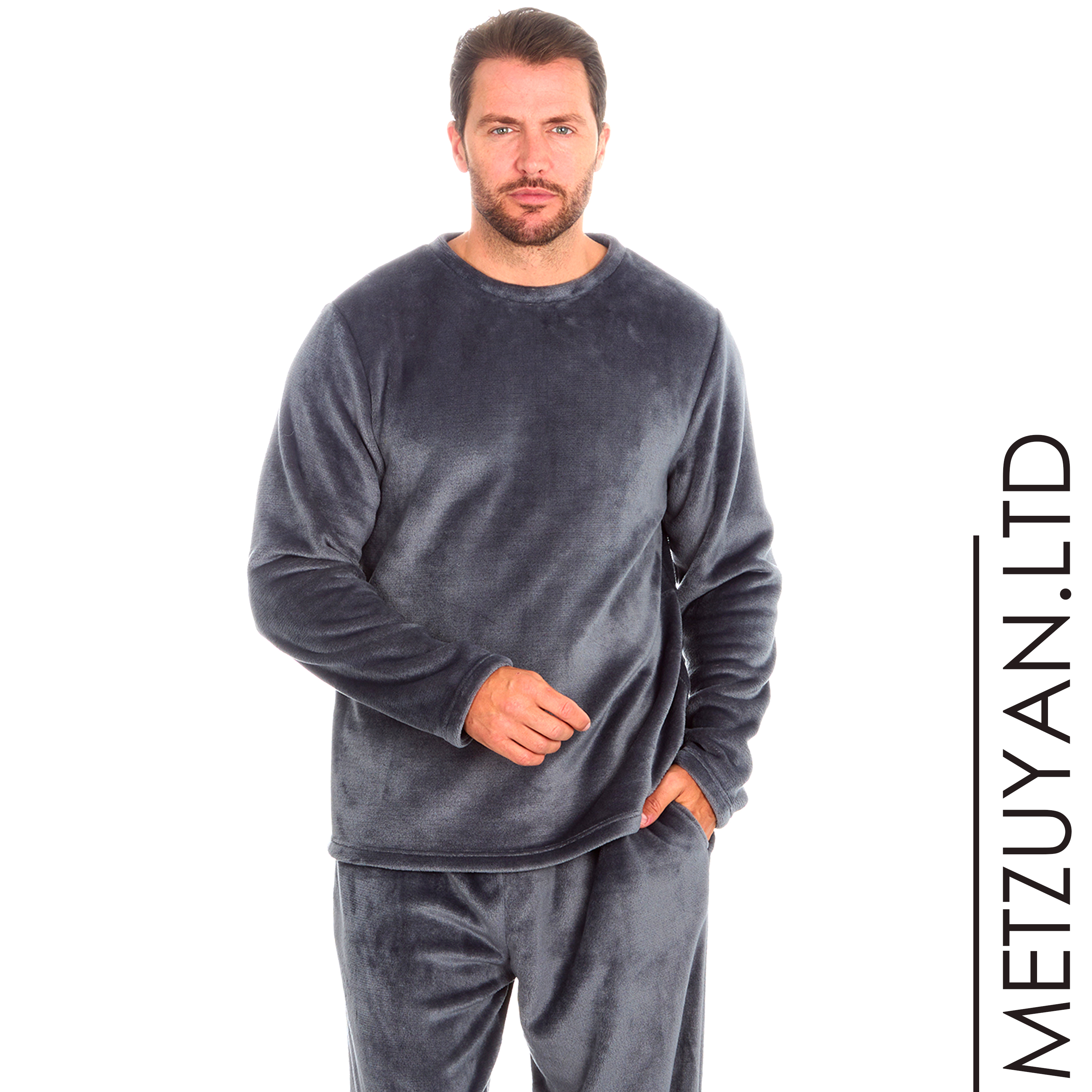 Soft and warm men's fleece