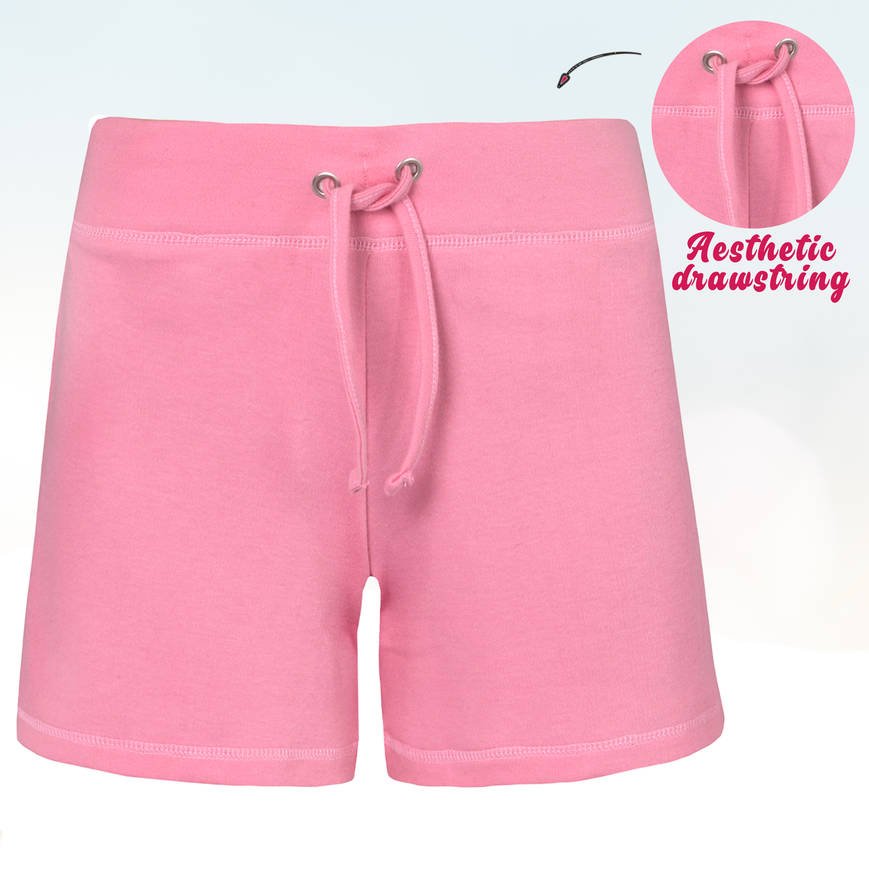 Womens Jersey Shorts Cotton Elasticated Loungewear Summer Sports S M L XL XXL UK - Picture 30 of 80