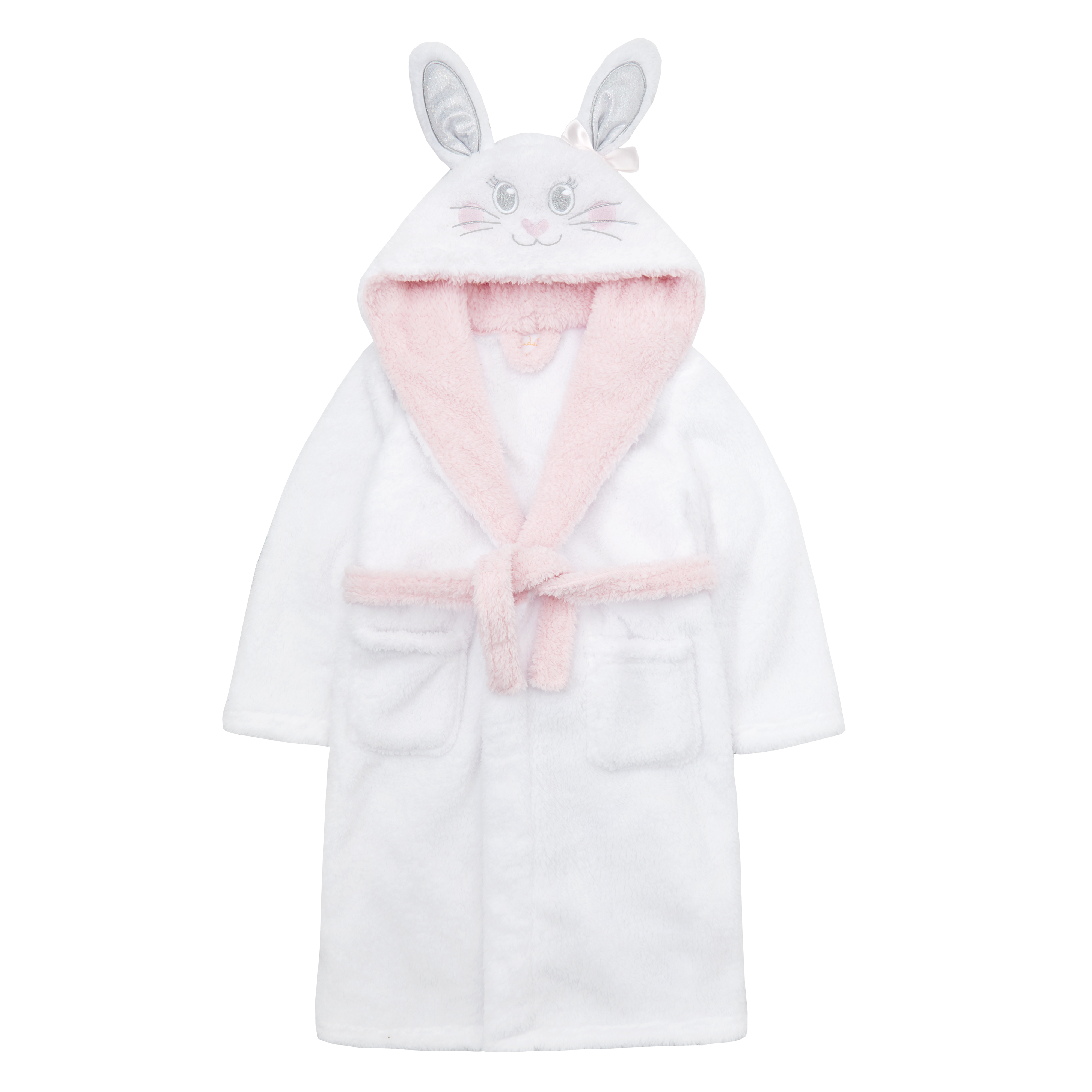 pink bunny dressing gown