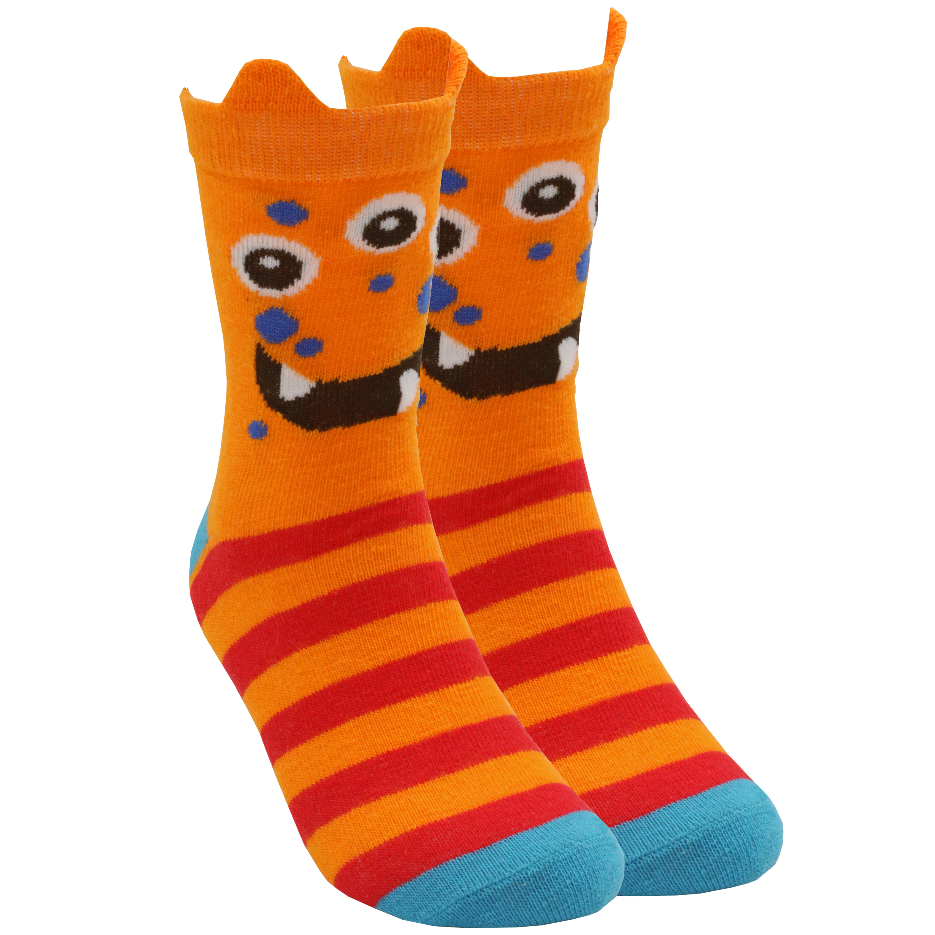 Niños Monstruos Lindos Coloridos Divertidos Extraños Geniales Calcetines Novedad Algodón Orejas Ricas 6-3.5 - Imagen 14 de 56
