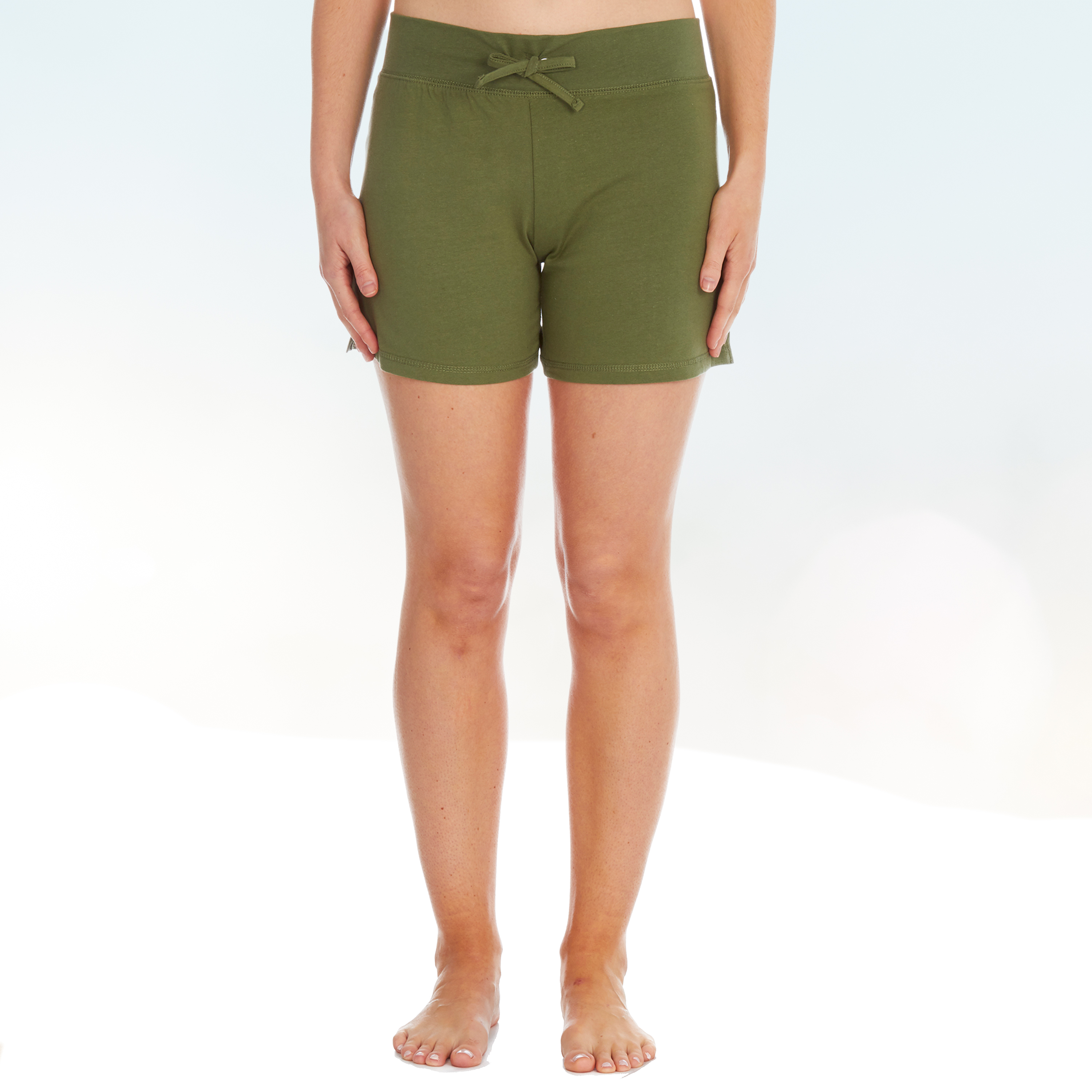Womens Jersey Shorts Cotton Elasticated Loungewear Summer Sports S M L XL XXL UK - Picture 58 of 80