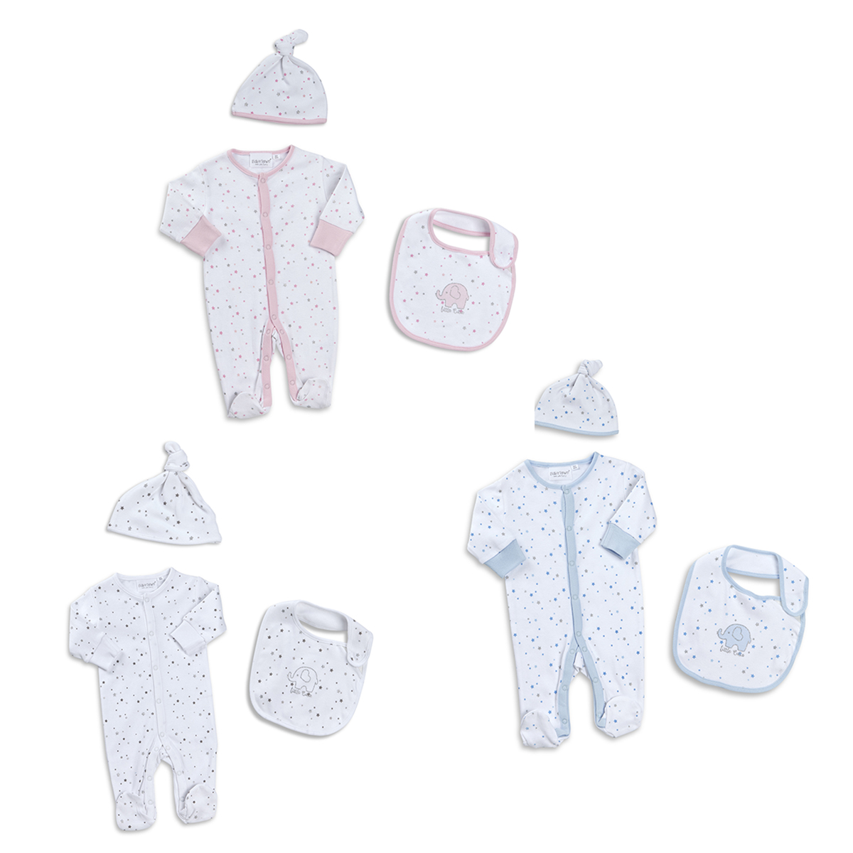 newborn unisex sleepsuits