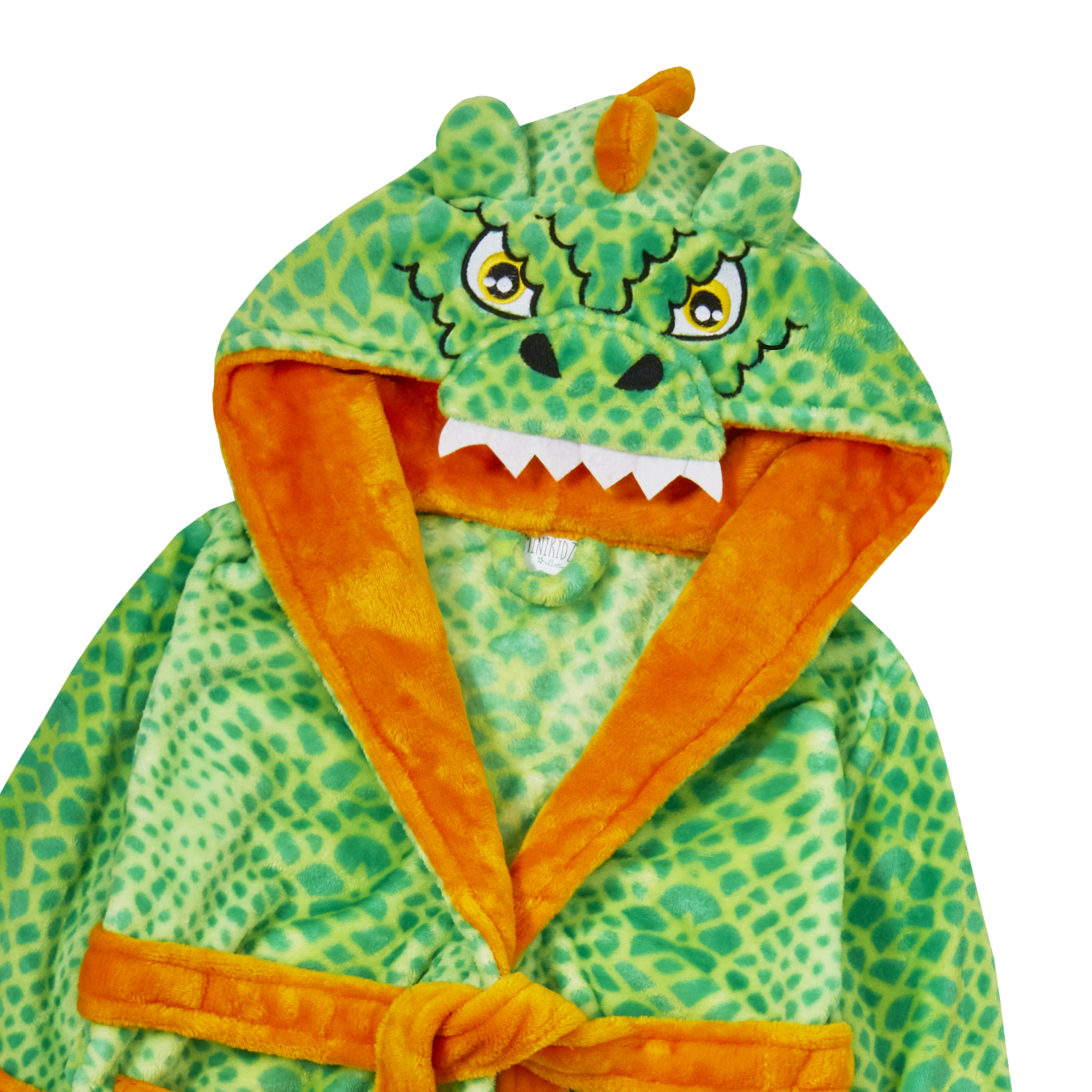 Con dinosauro Drago Vestaglia Accappatoio Kids DINO Peluche in Pile Caldo Regalo