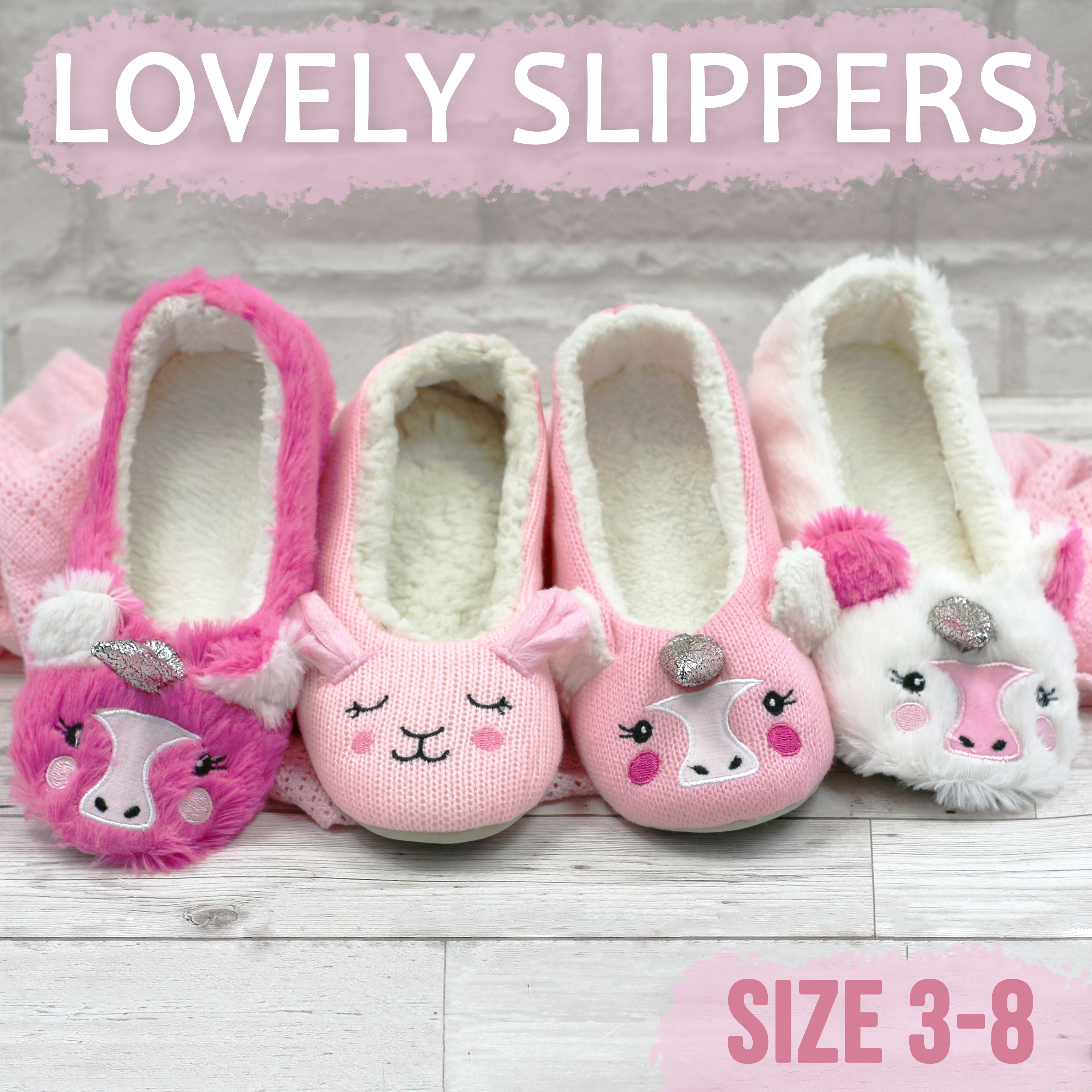 size 3 slippers