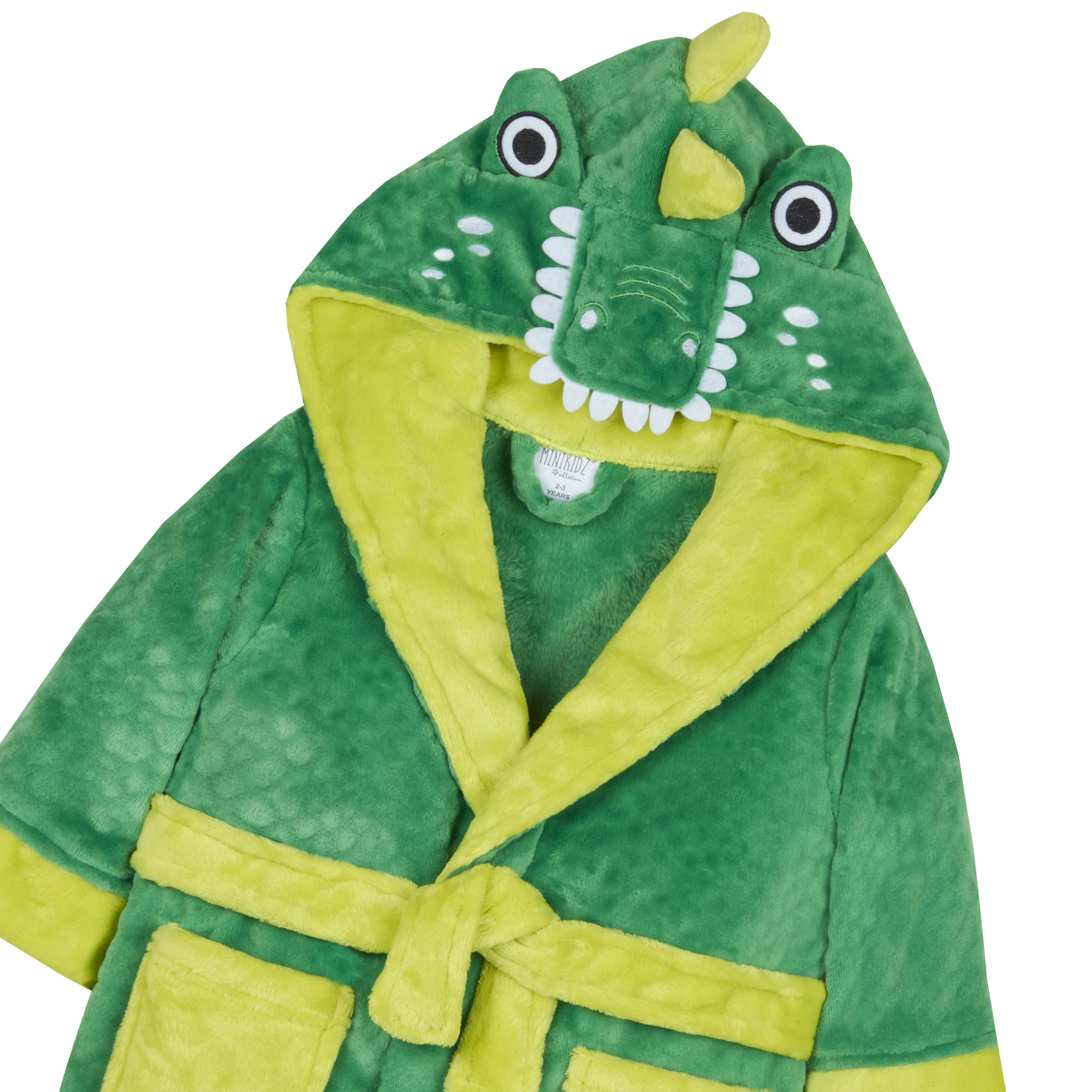 Metzuyan Boys Soft Novelty Lion Dragon Crocodile Dressing Gown with Hood 