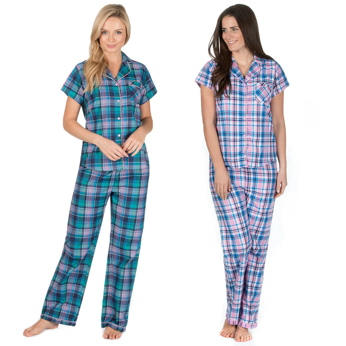 ladies button up pyjamas