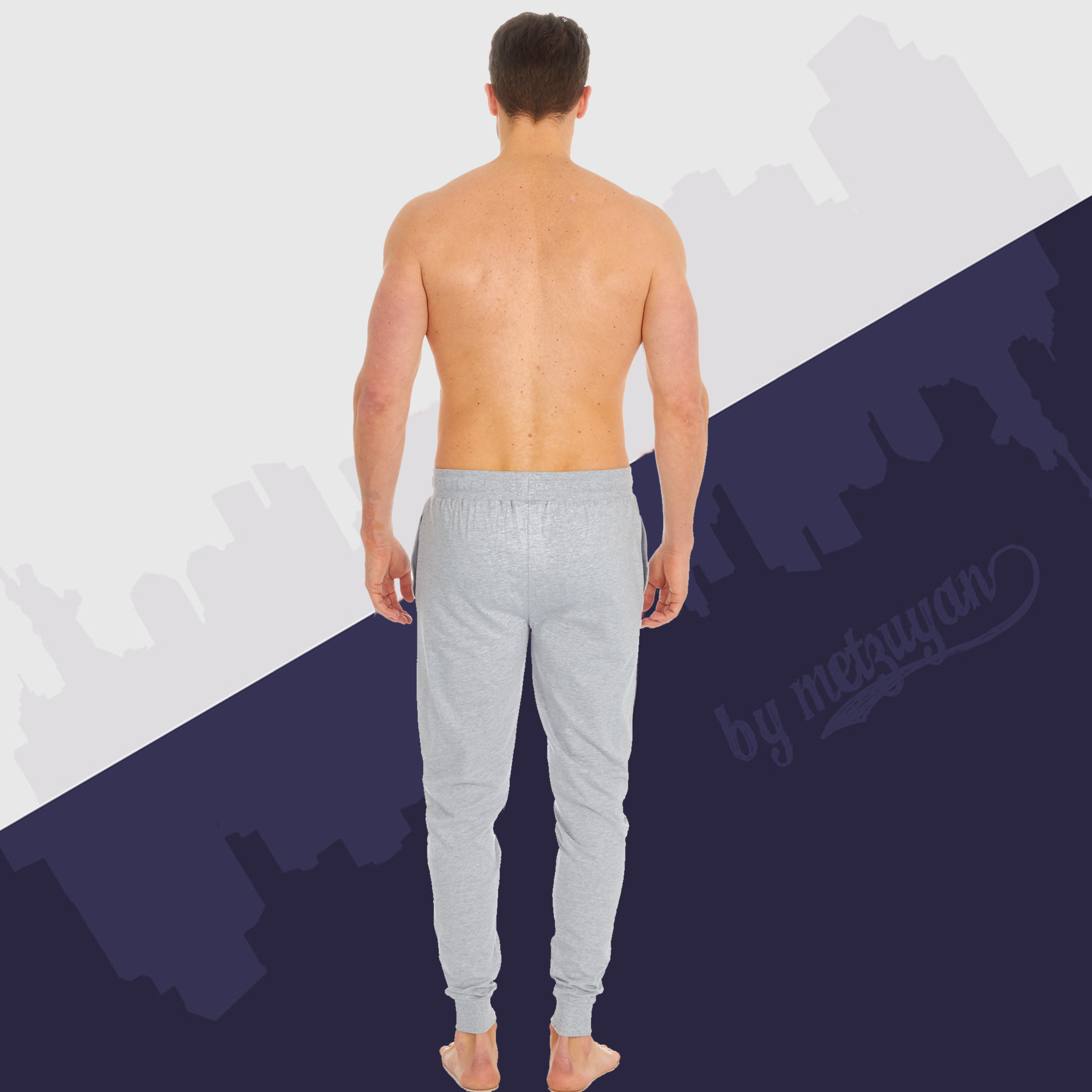 Mens Pyjama Trousers Activewear Sleep Bed Pants Nightwear Lounge Cotton S - XXL - Picture 5 of 14