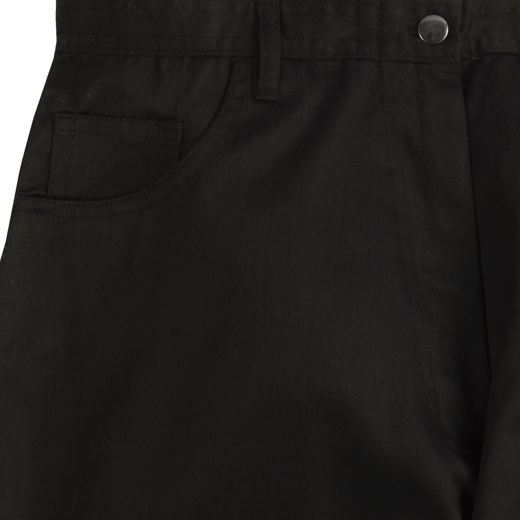 Damas Mujeres Ropa de trabajo Pantalones inteligentes Pantalones Ropa de oficina Color formal Negro Reino Unido - Imagen 5 de 5