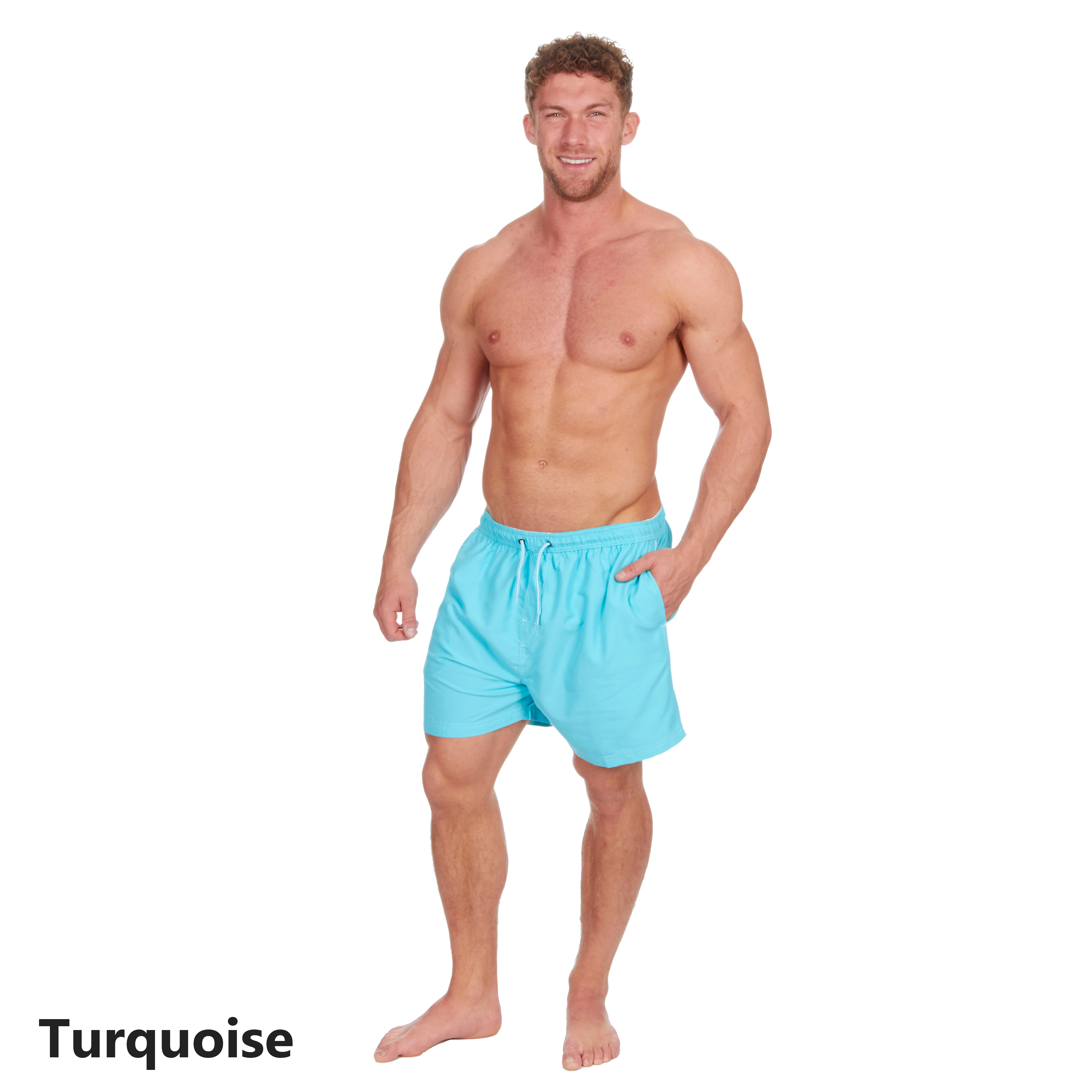 Mens Quick Dry Swim Board Shorts Trunk Beach Pool Surf Summer Bottoms Mesh Lined