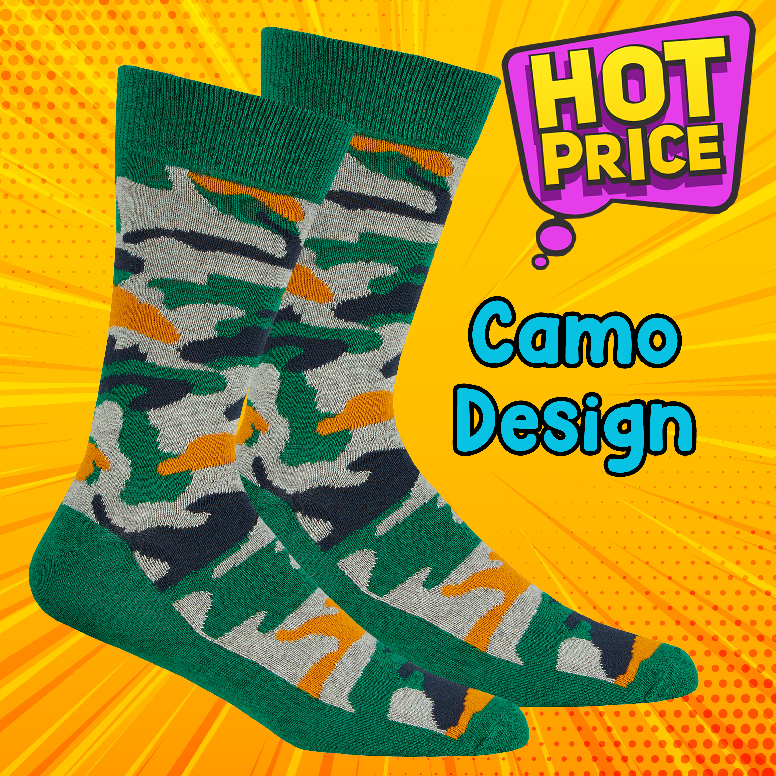 Mens Funky Socks Crew Mid Calf Novelty Cartoon Funny Cotton Rich Gift Present UK - Picture 8 of 25
