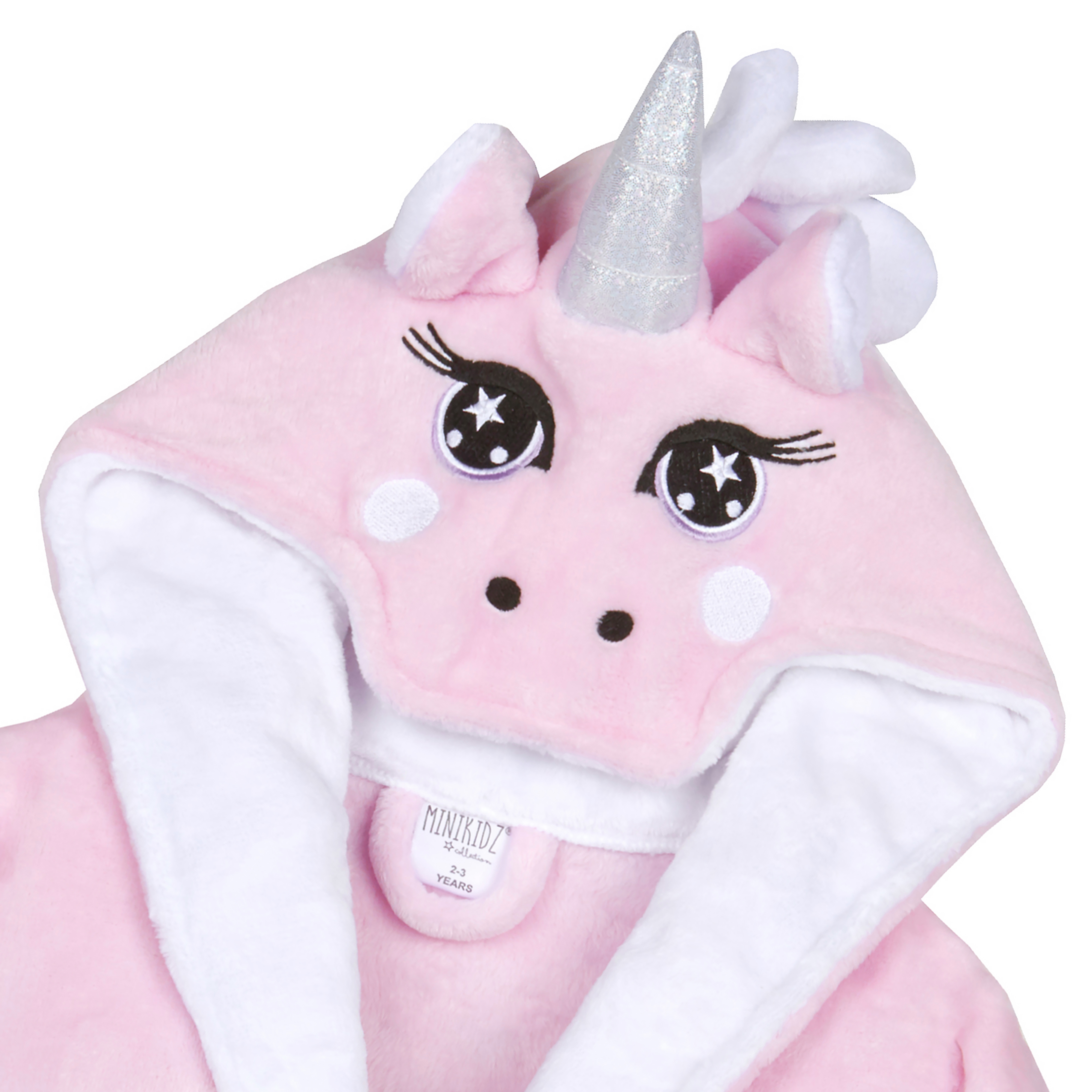 Girls Unicorn All In One & Dressing Gown Robe Gift Set Kids Novelty