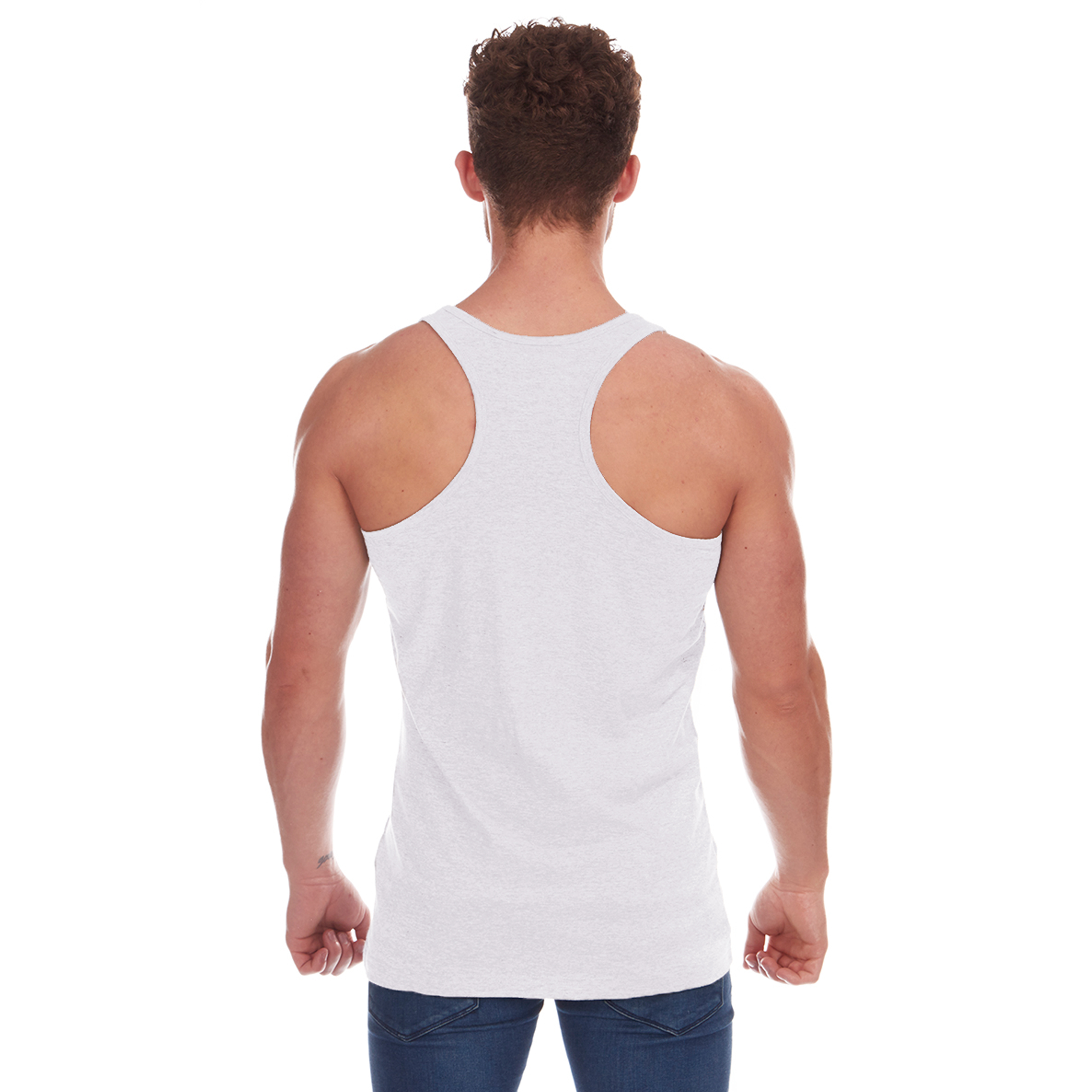 Oopp Jfhg Vest Sleeveless Shirts Fit Mens Always Be Yourself Moose Sand Muscle 