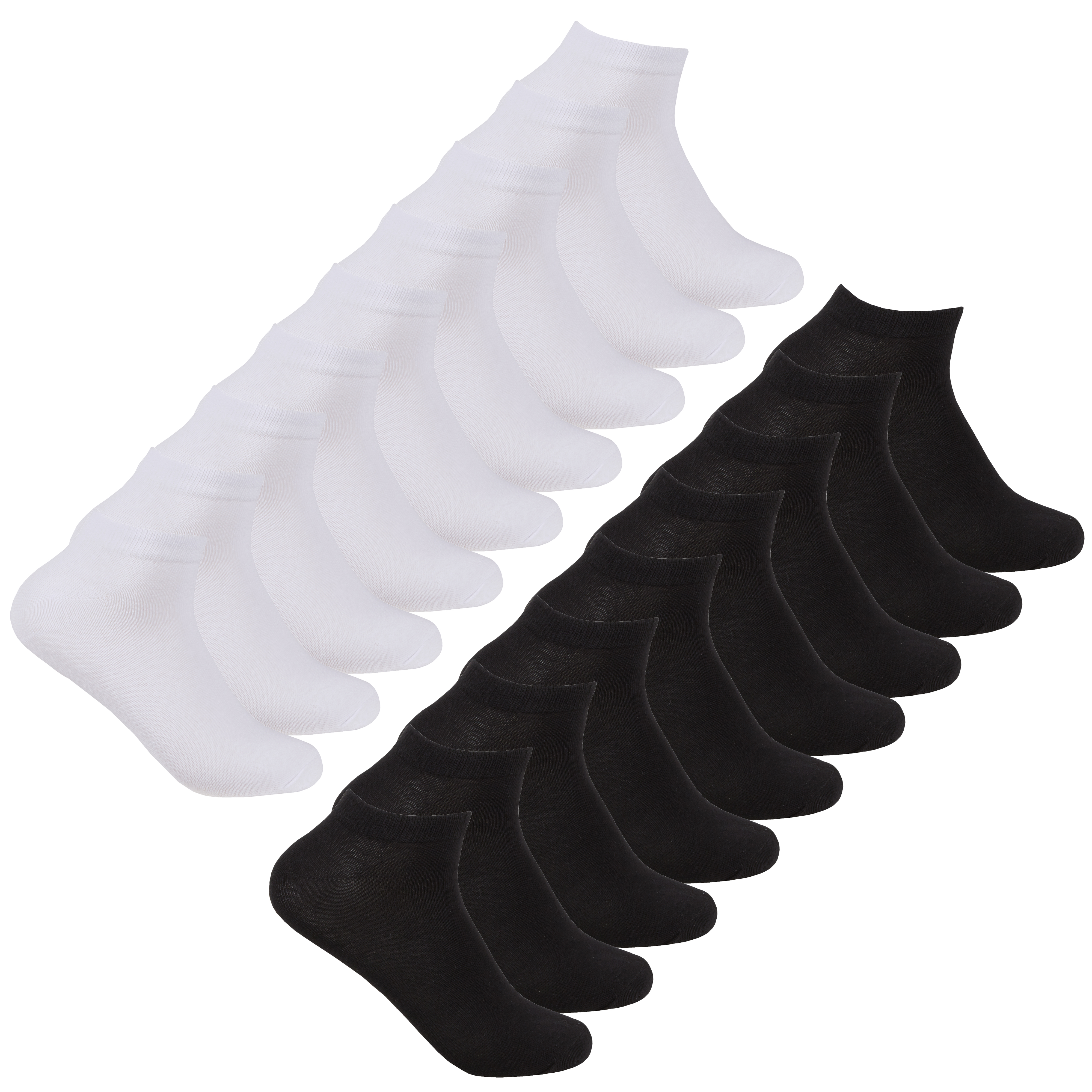 Ladies Womens 6 Pairs Socks Trainer Liner Hosiery Plain Summer Sport Activewear - Picture 11 of 12