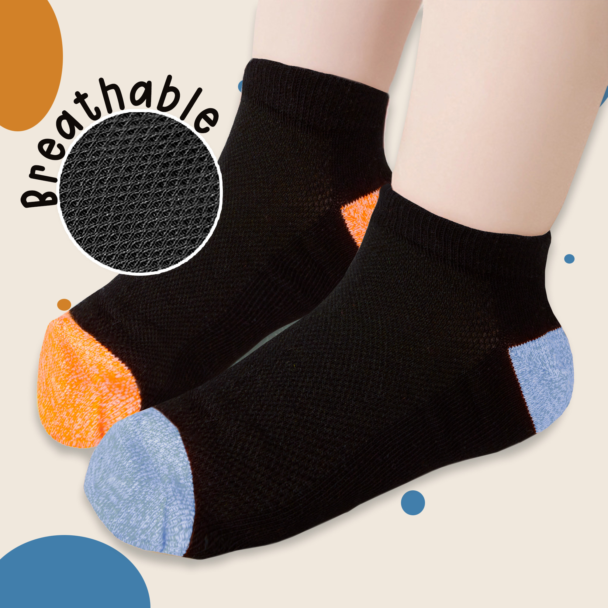 5 10 Pairs Kids Girls Trainer Liner Socks Mesh Cotton Rich 9-12 12.5-3.5 4-5.5 - Picture 10 of 17