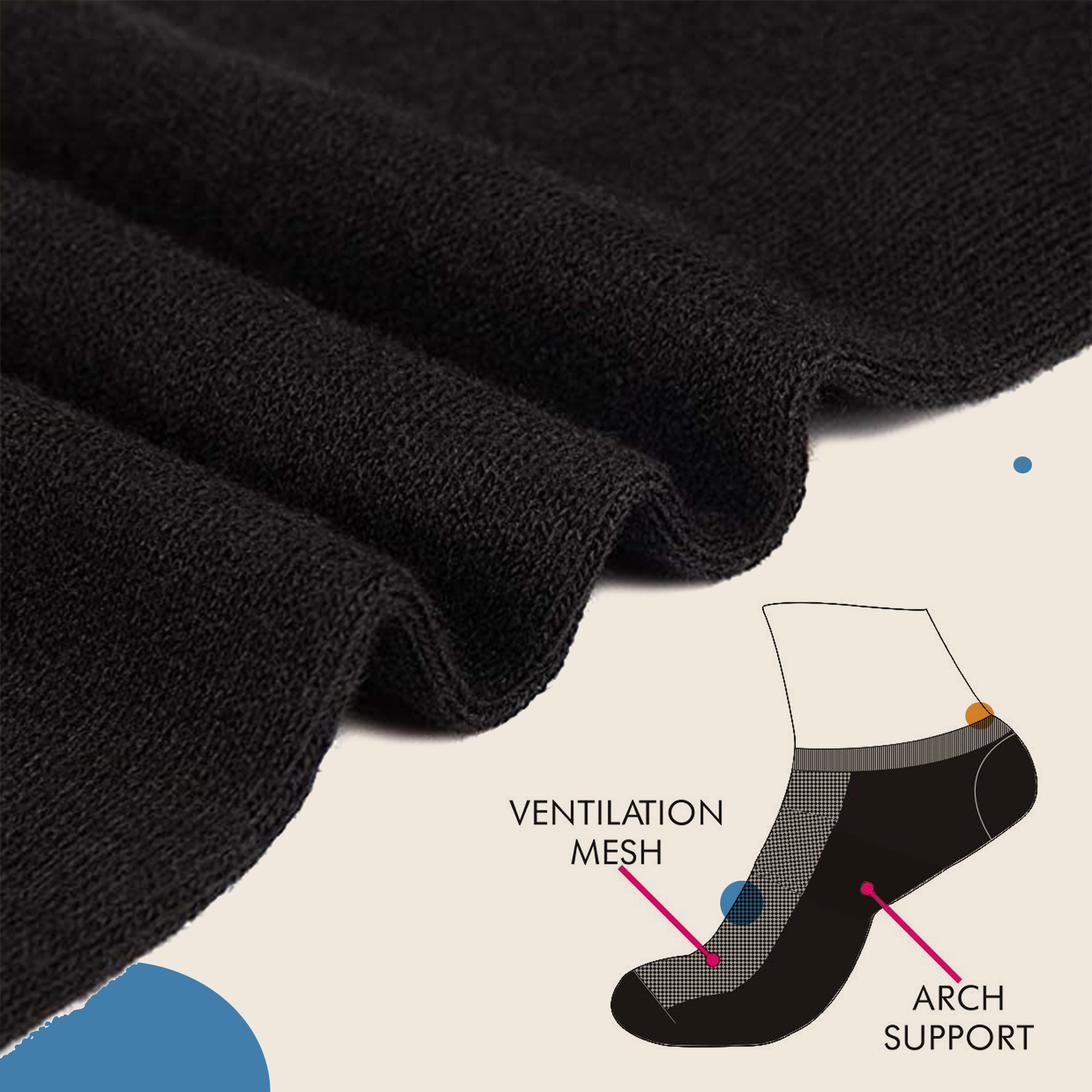 5 10 Pairs Kids Girls Trainer Liner Socks Mesh Cotton Rich 9-12 12.5-3.5 4-5.5 - Picture 11 of 17