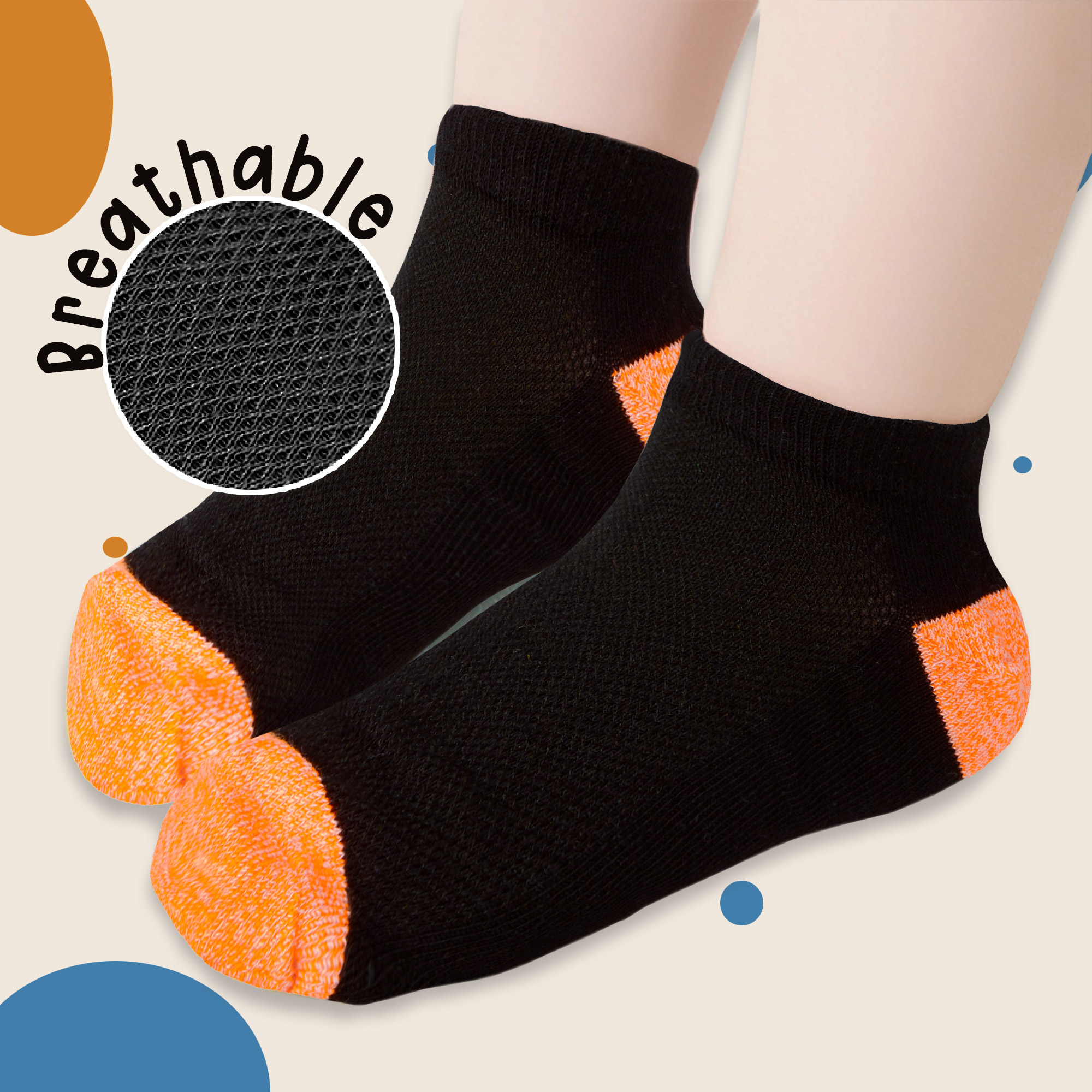 5 10 Pairs Kids Girls Trainer Liner Socks Mesh Cotton Rich 9-12 12.5-3.5 4-5.5 - Picture 16 of 17