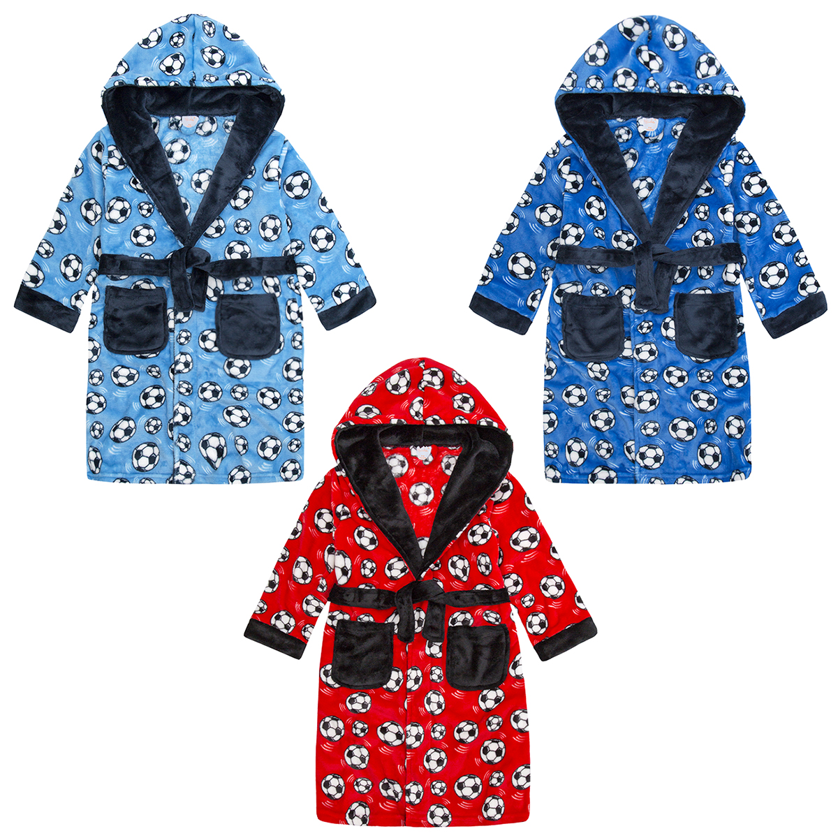 boys red dressing gown