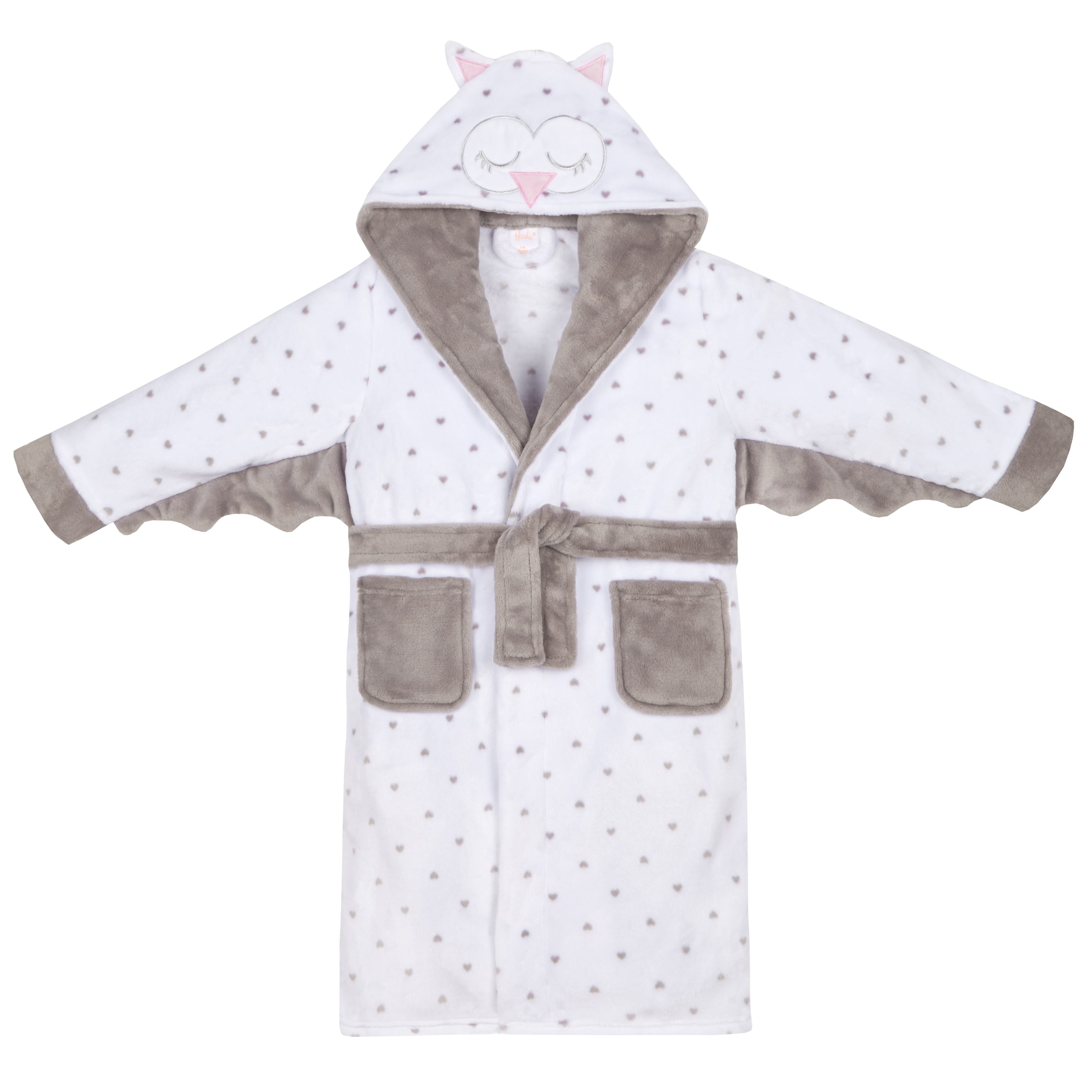 Kids Girls Animal Robe Dressing Gown 23 34 45 56 78 910 1112 13 Years Owl eBay