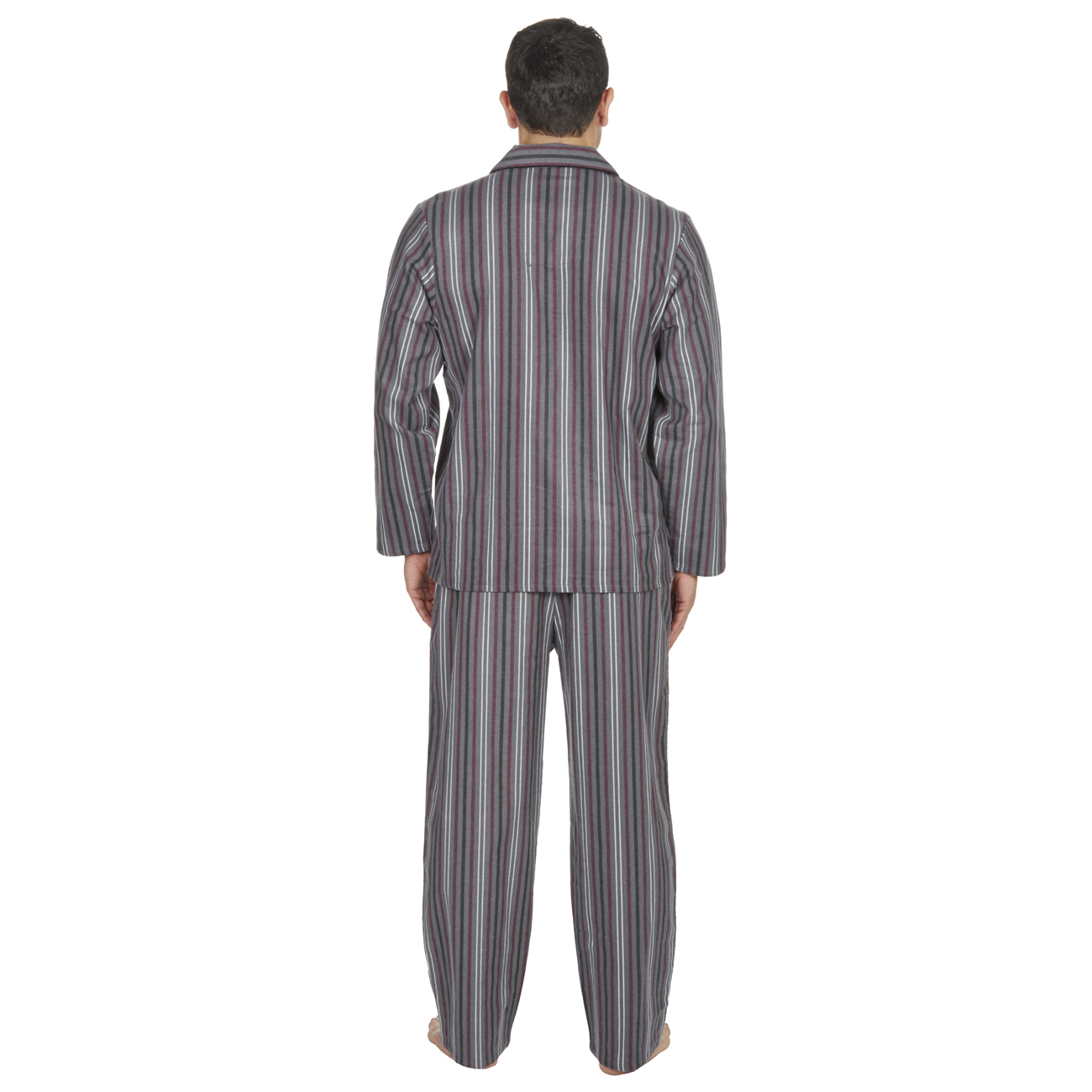 mens cuffed bottom pyjama set