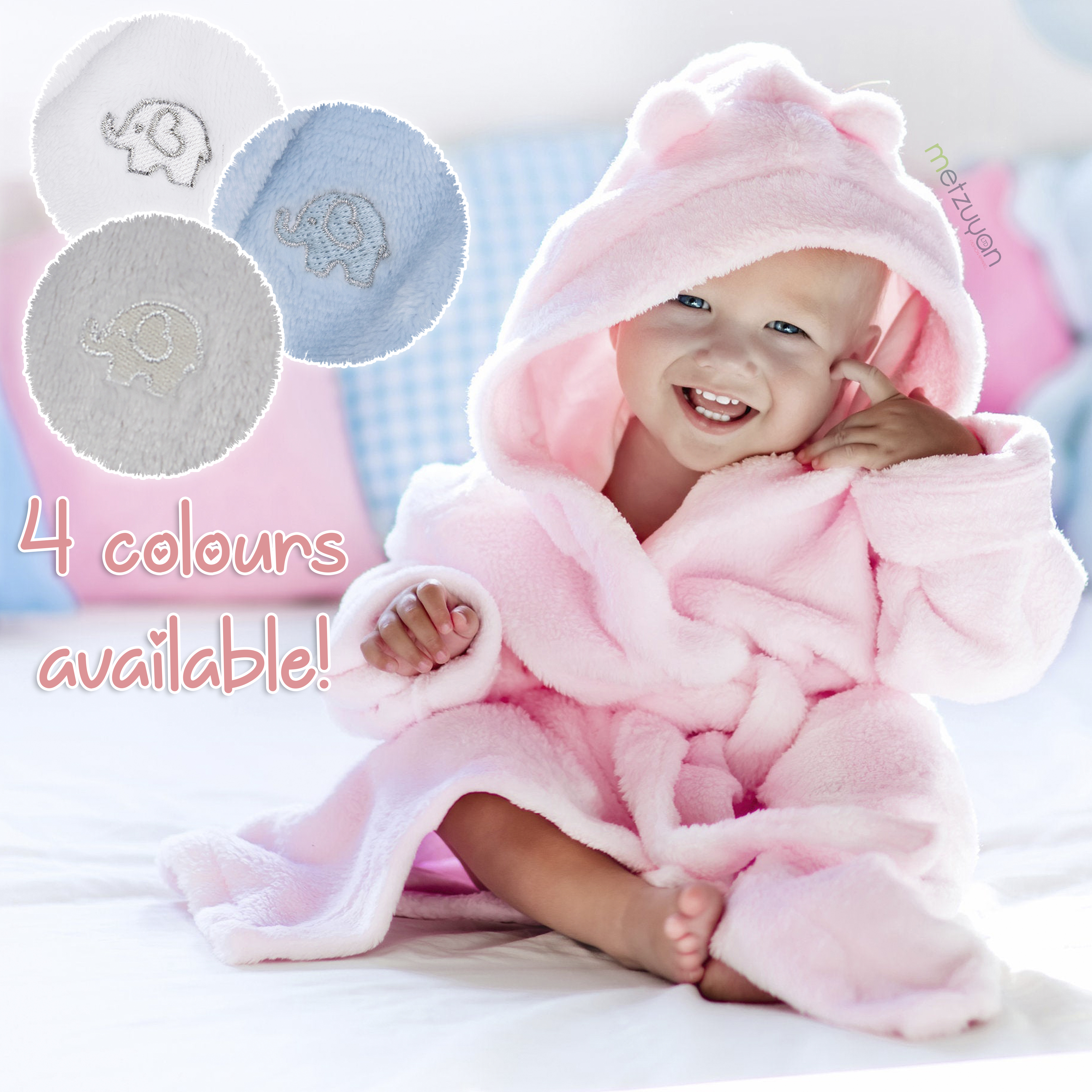 unisex baby dressing gown