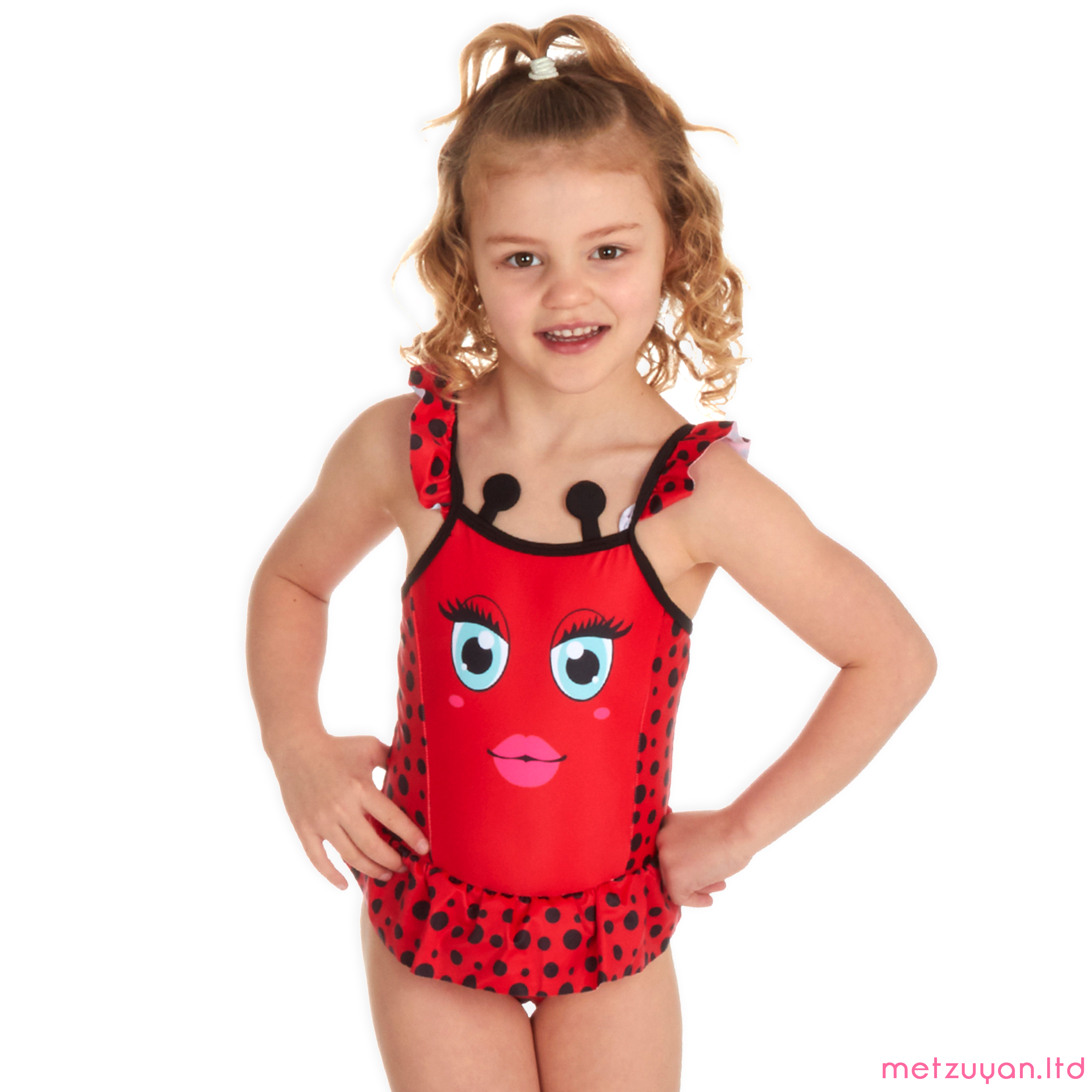 Actoyo Little Girls One Piece Swimsuits Mermaid Beach Swimwear Bathing Suit  for Beach 2 8 Years 