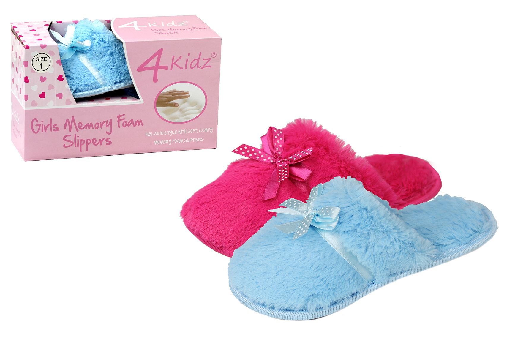 girls memory foam sandals